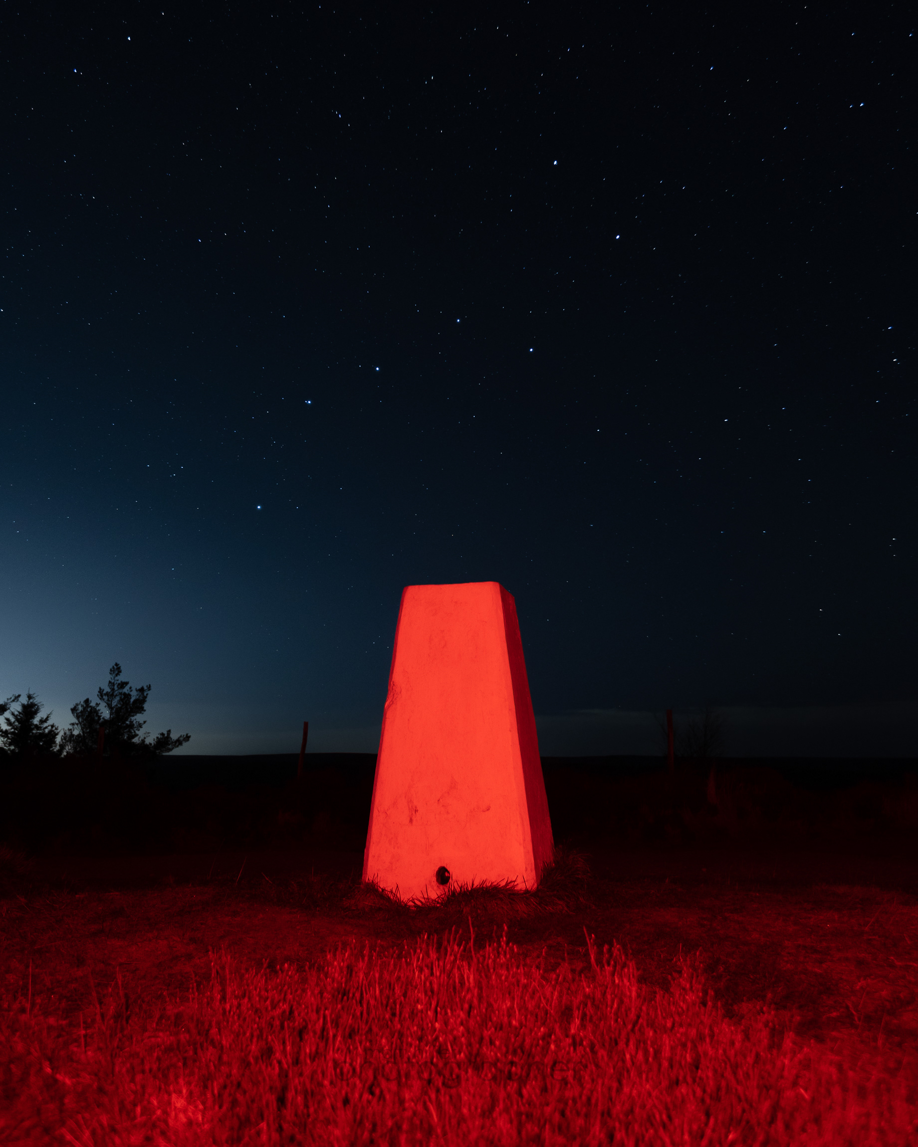 Bathed in Red, Helmsley Moor