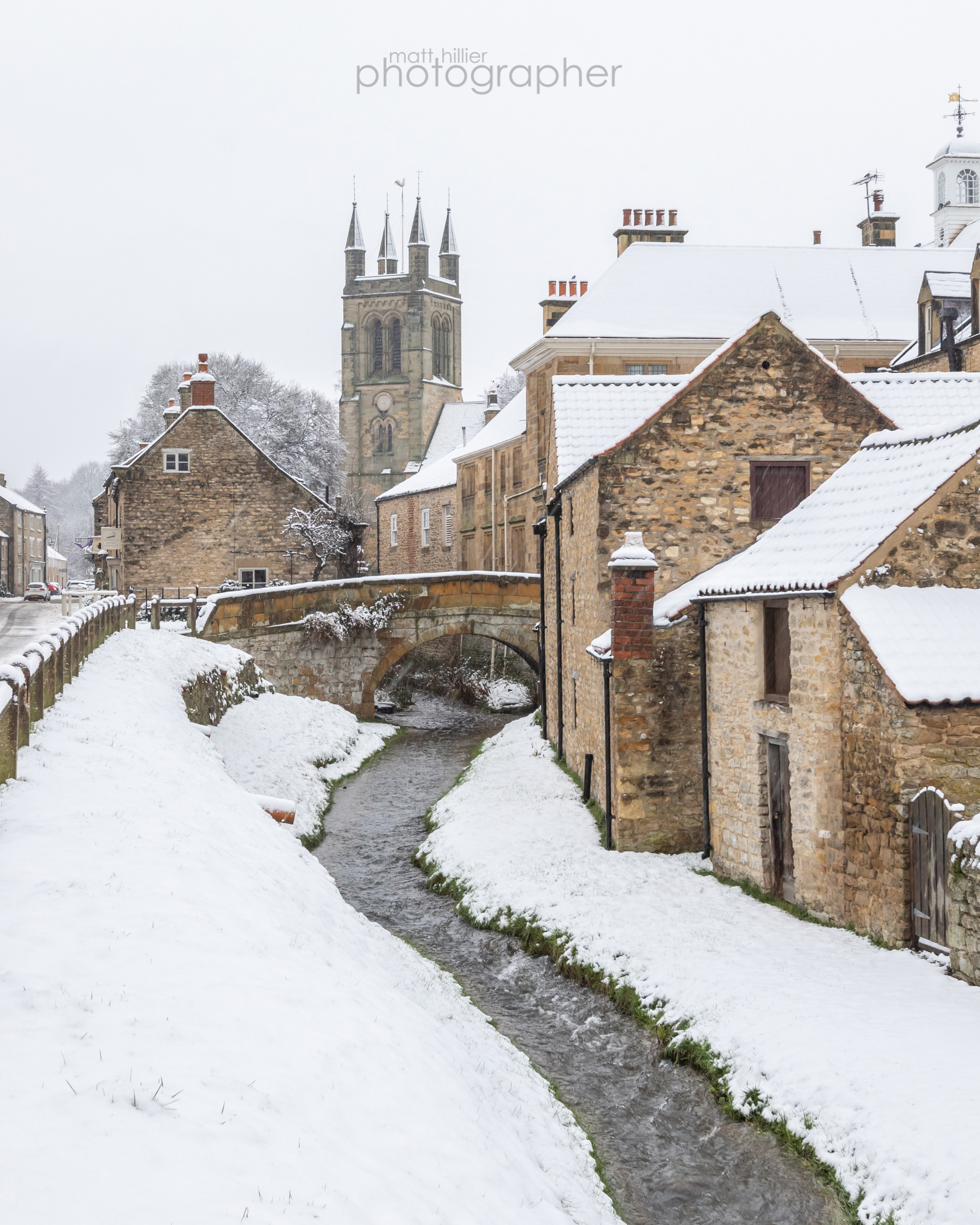 Snow on the Banks of the Beck