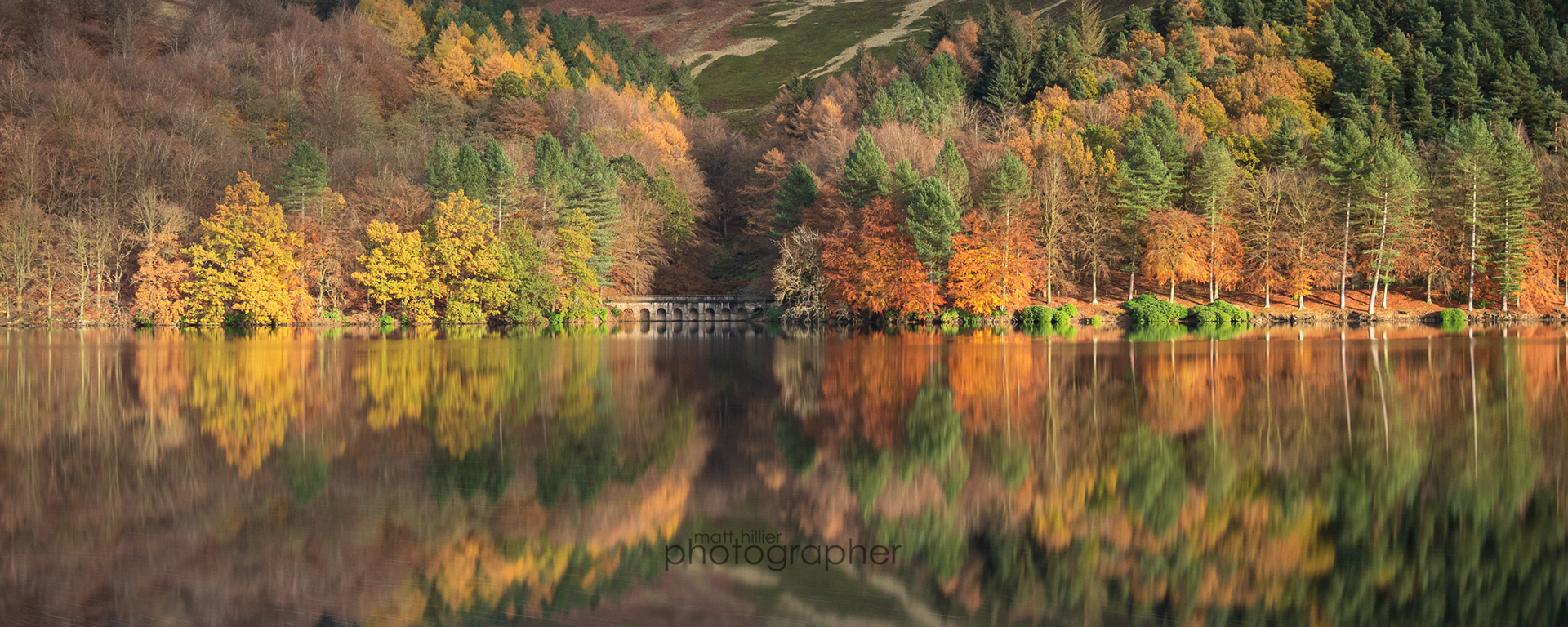 Double the Autumn Colour, Derwent Reservoir