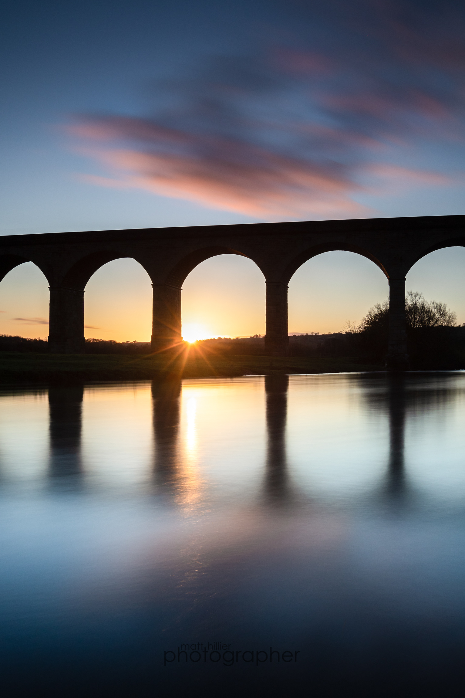 Arthington Viaduct, Sunrise