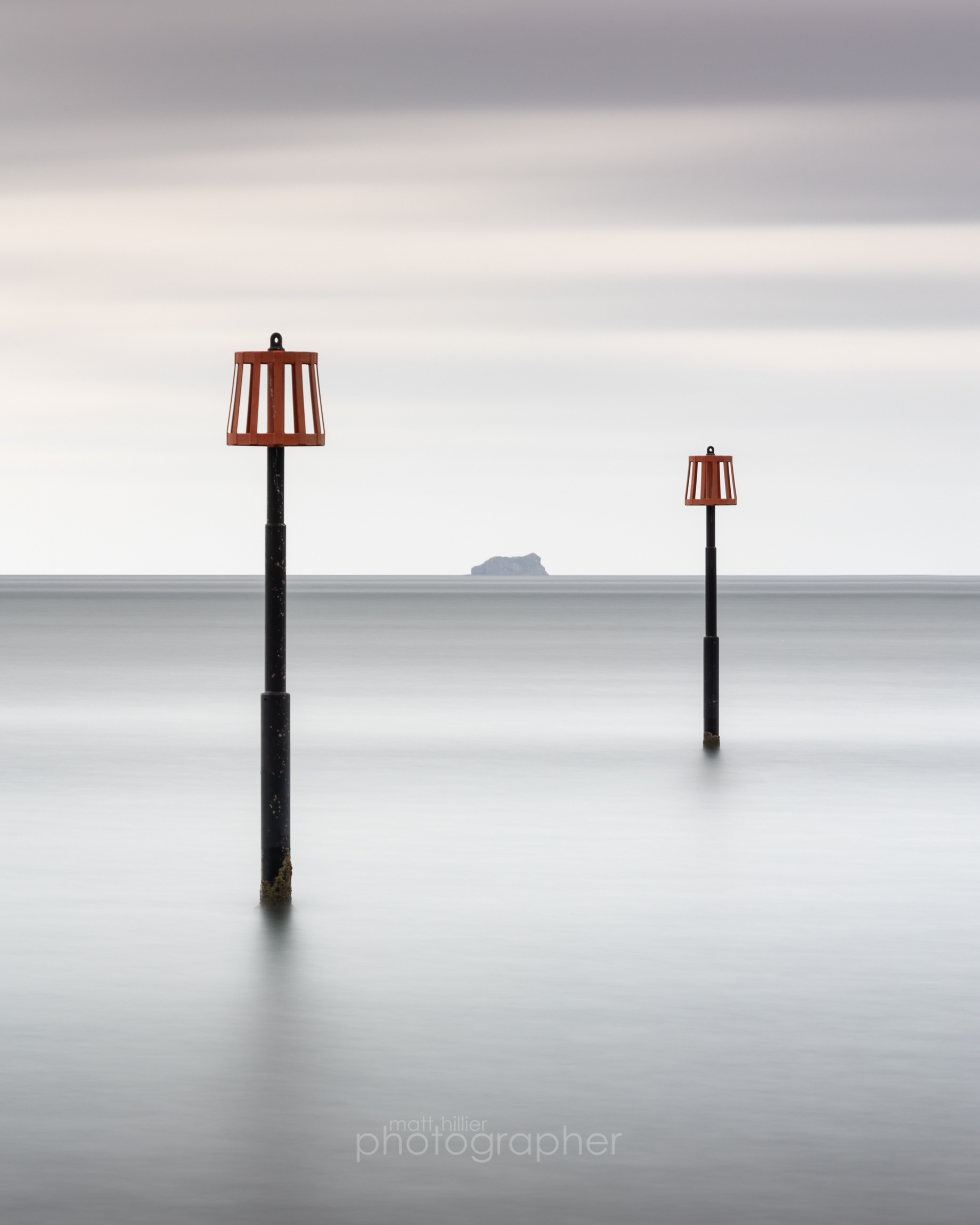 An Island Between Two Markers