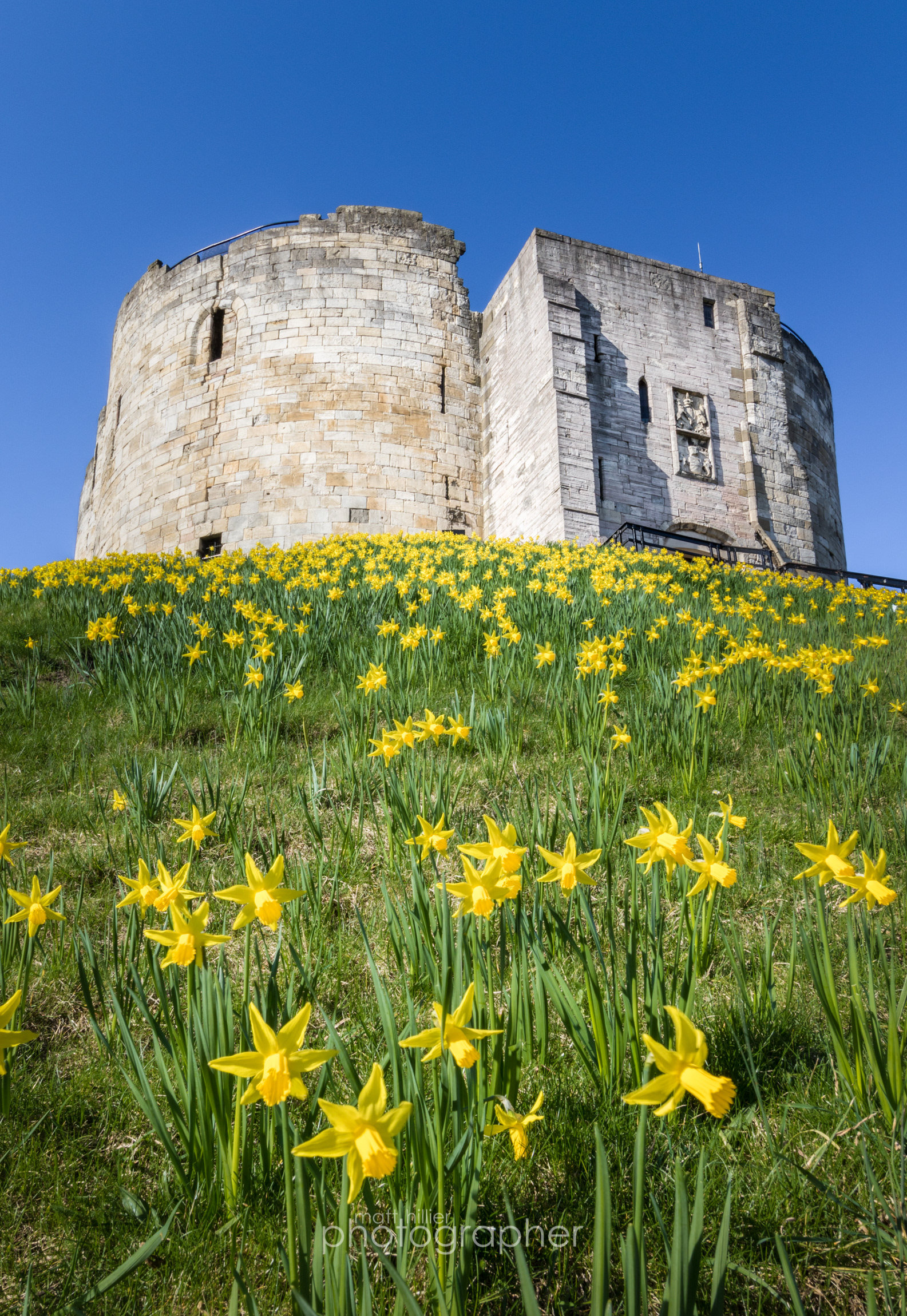 Spring at Clifford's Tower