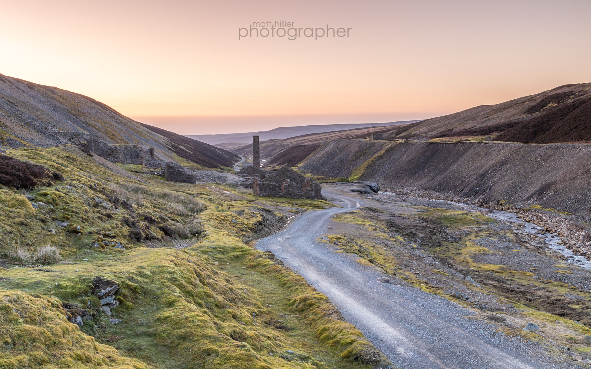 Dawn Smelting, Old Gang Smelt Mill (Landscape)