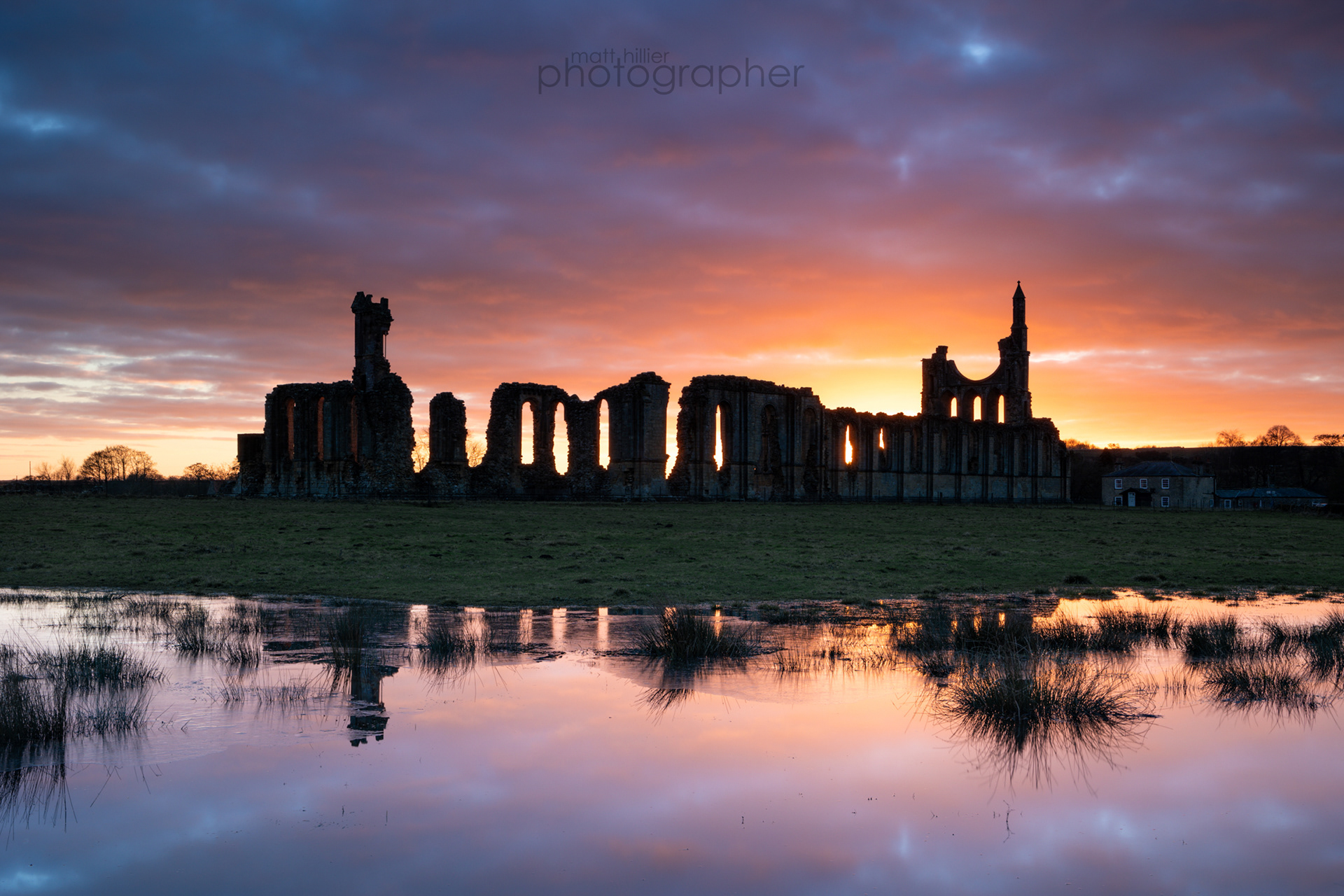 Byland Glow, Byland Abbey