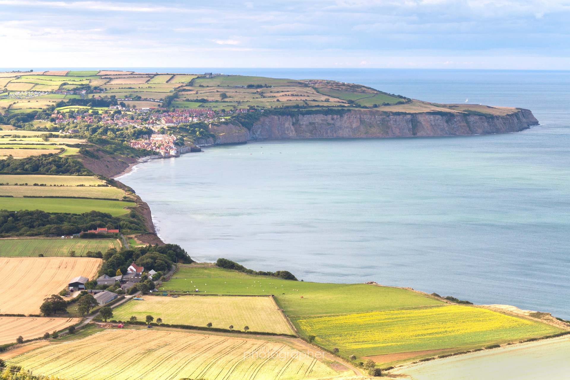Robin Hood's Bay From Ravenscar