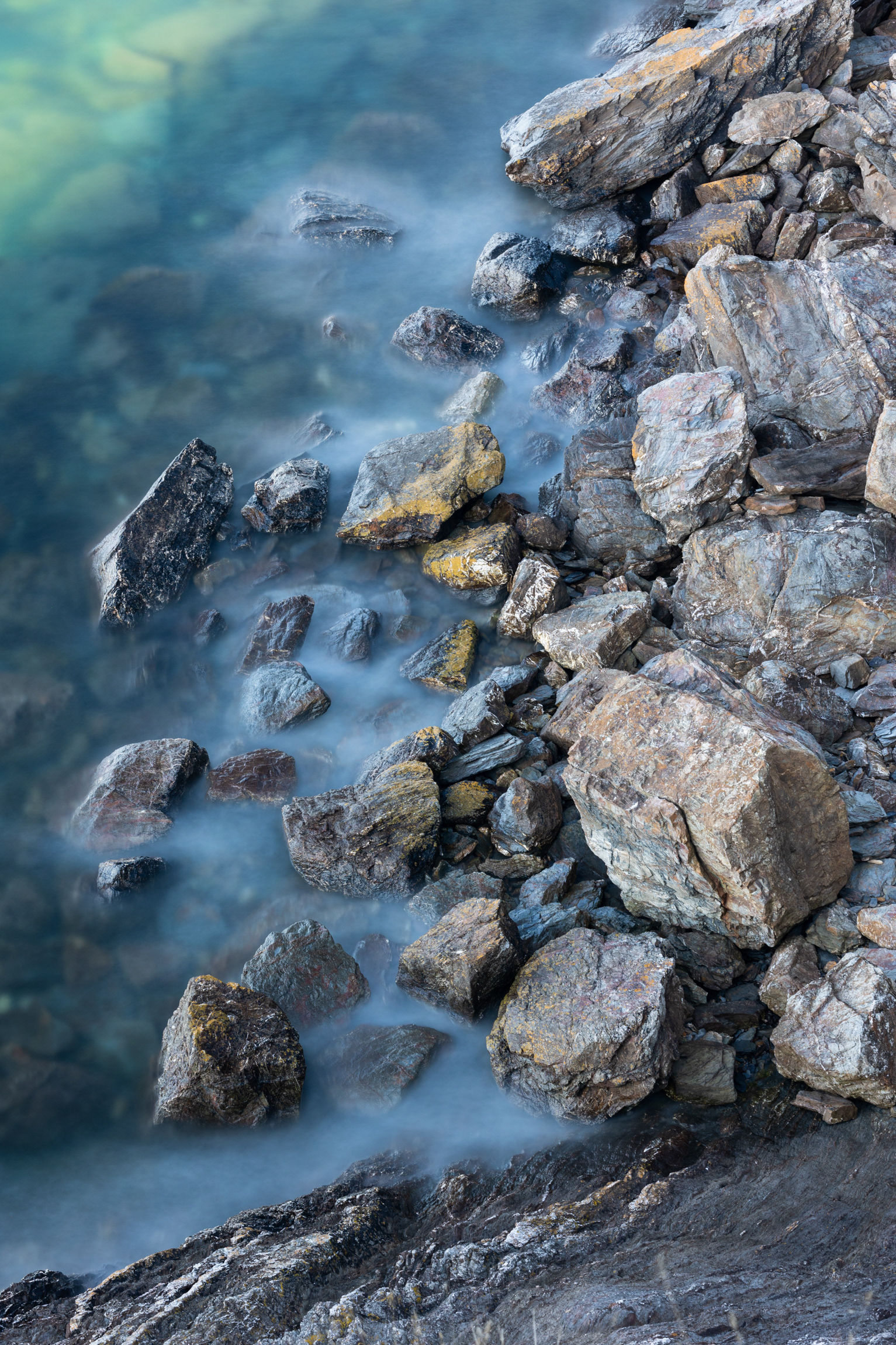 The Shore at Thatchers Point (Portrait)