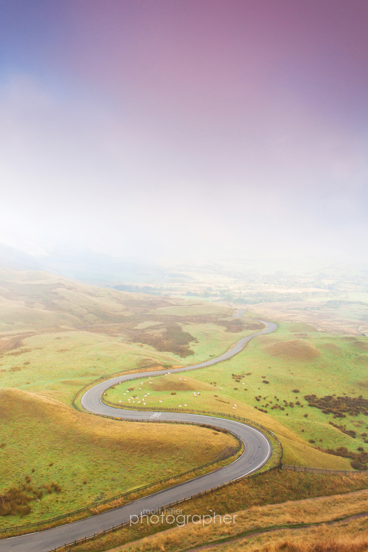 Snaking Into the Mist, Mam Tor