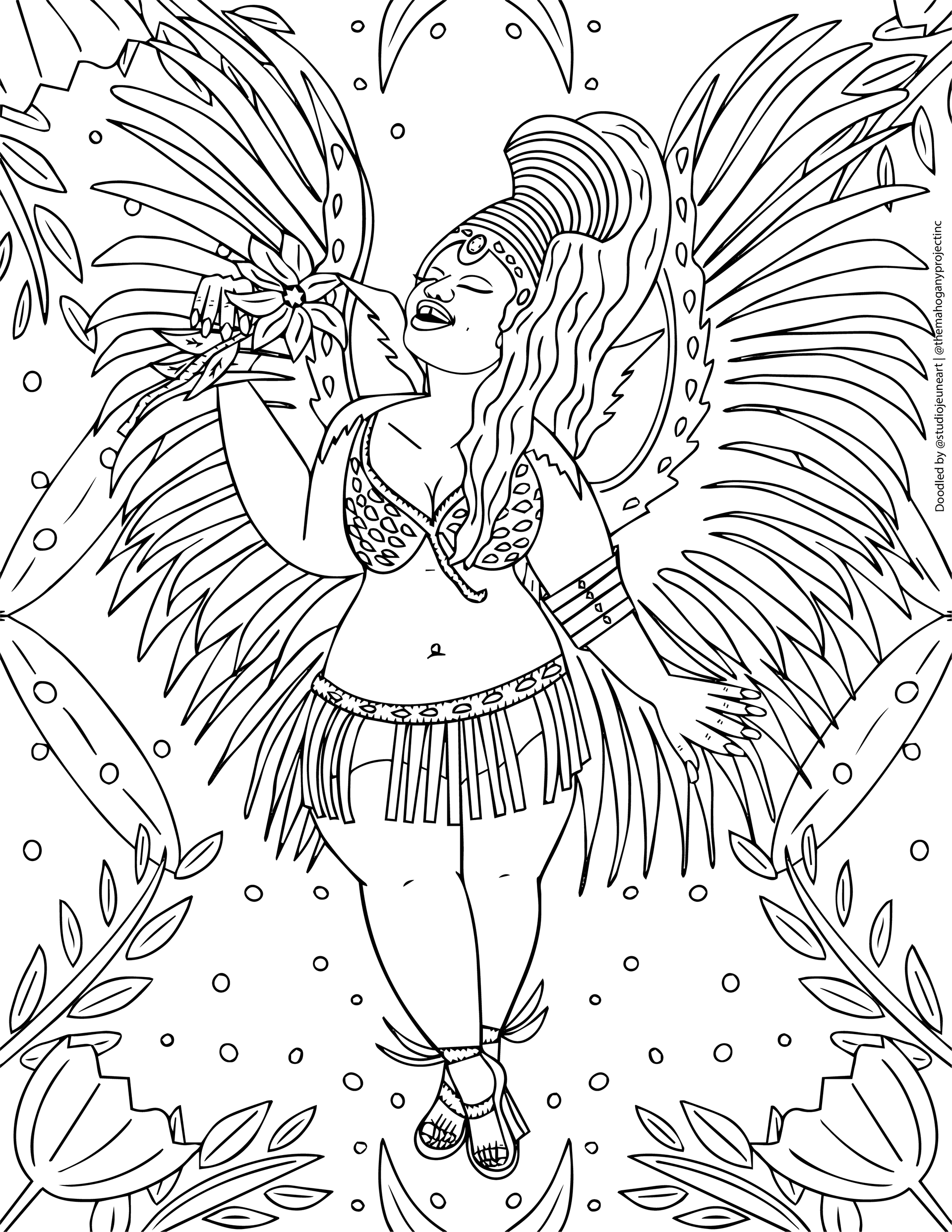 The Mahogany Project Coloring Book