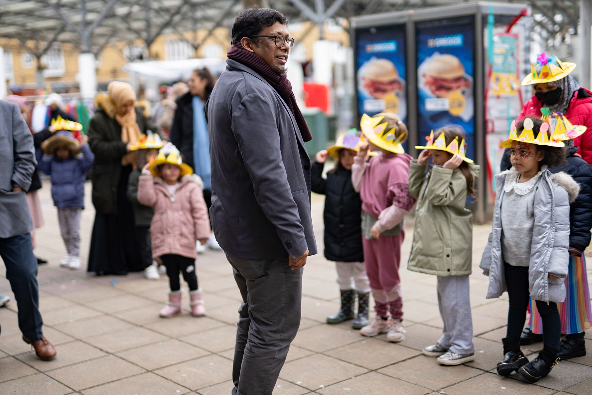 Chrisp Street E14 Easter Community event