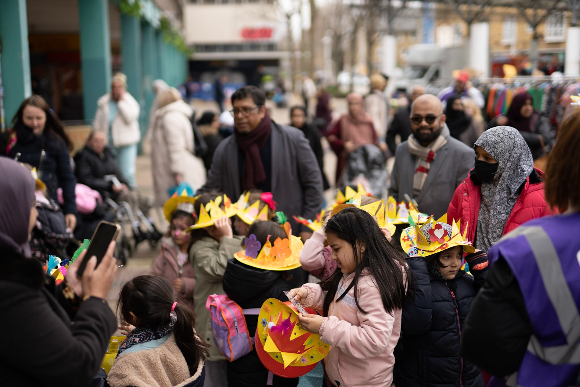 Chrisp Street E14 Easter Community event