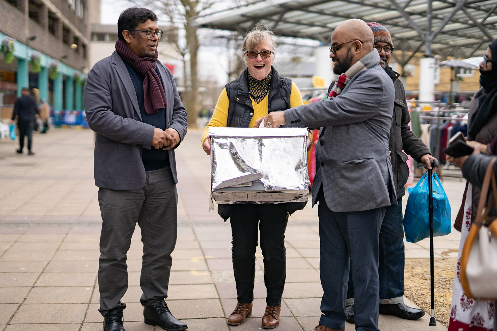 Chrisp Street E14 Easter Community event