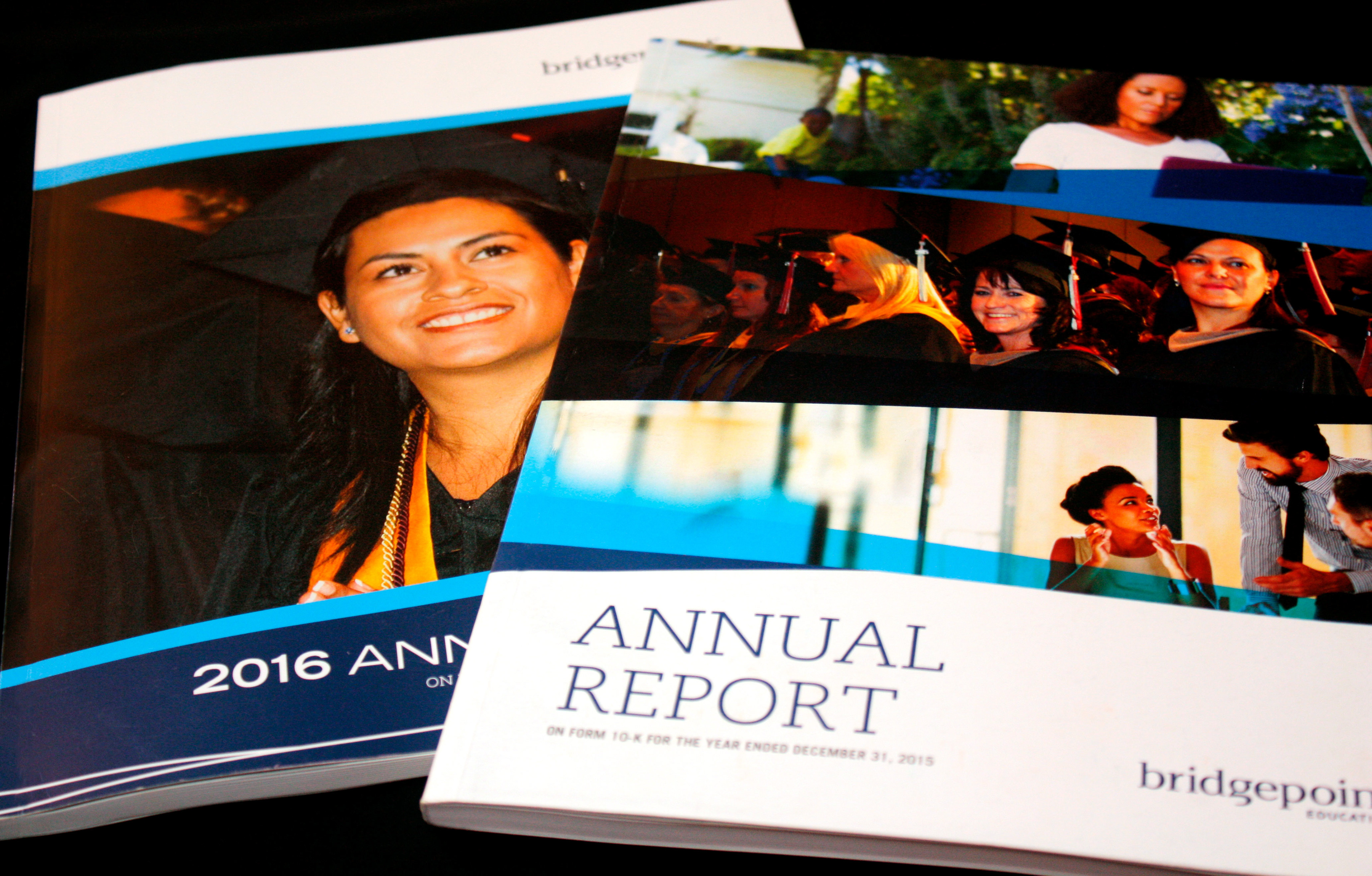 Bridgepoint Education Annual Report Covers