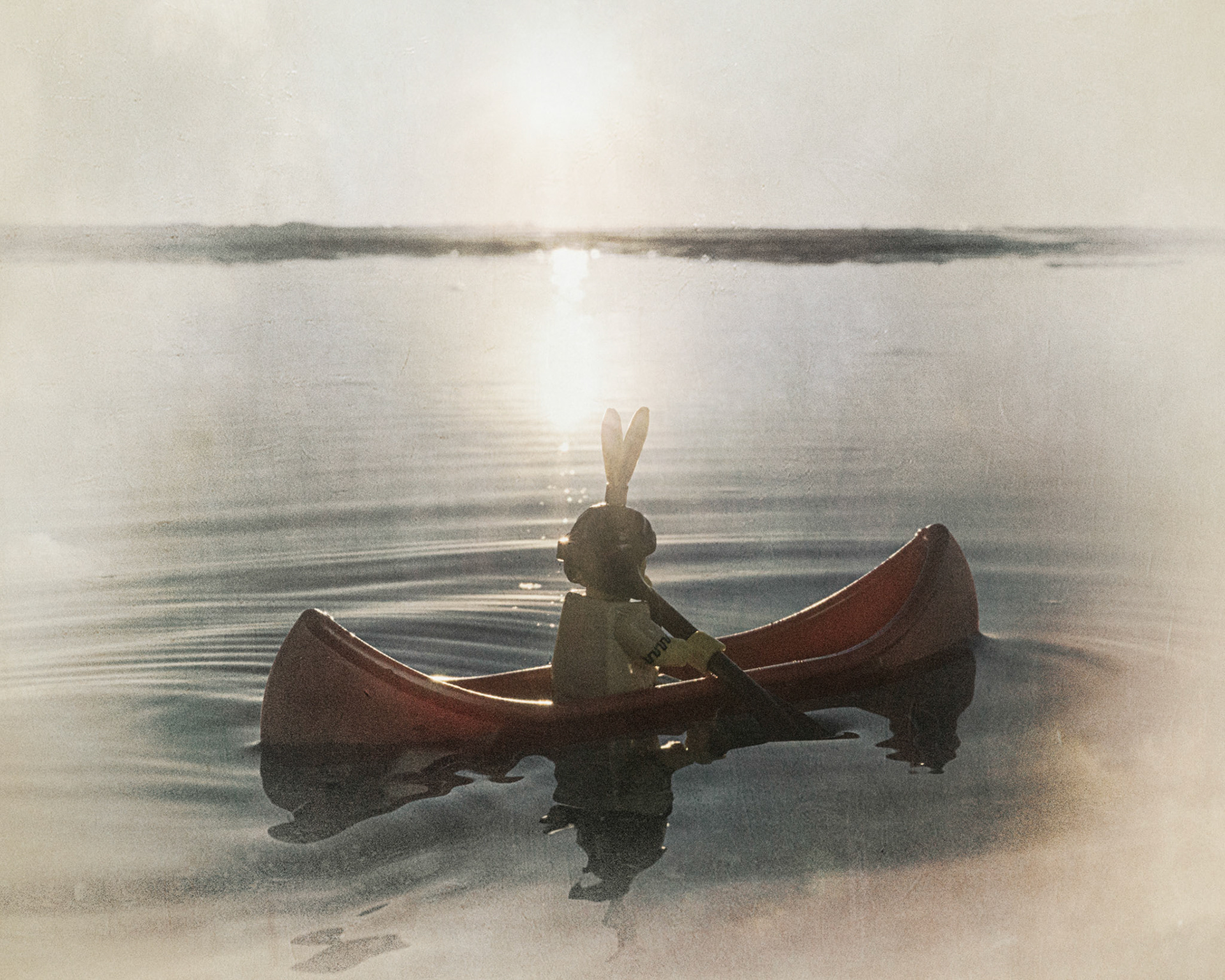 Canoe At Sunrise