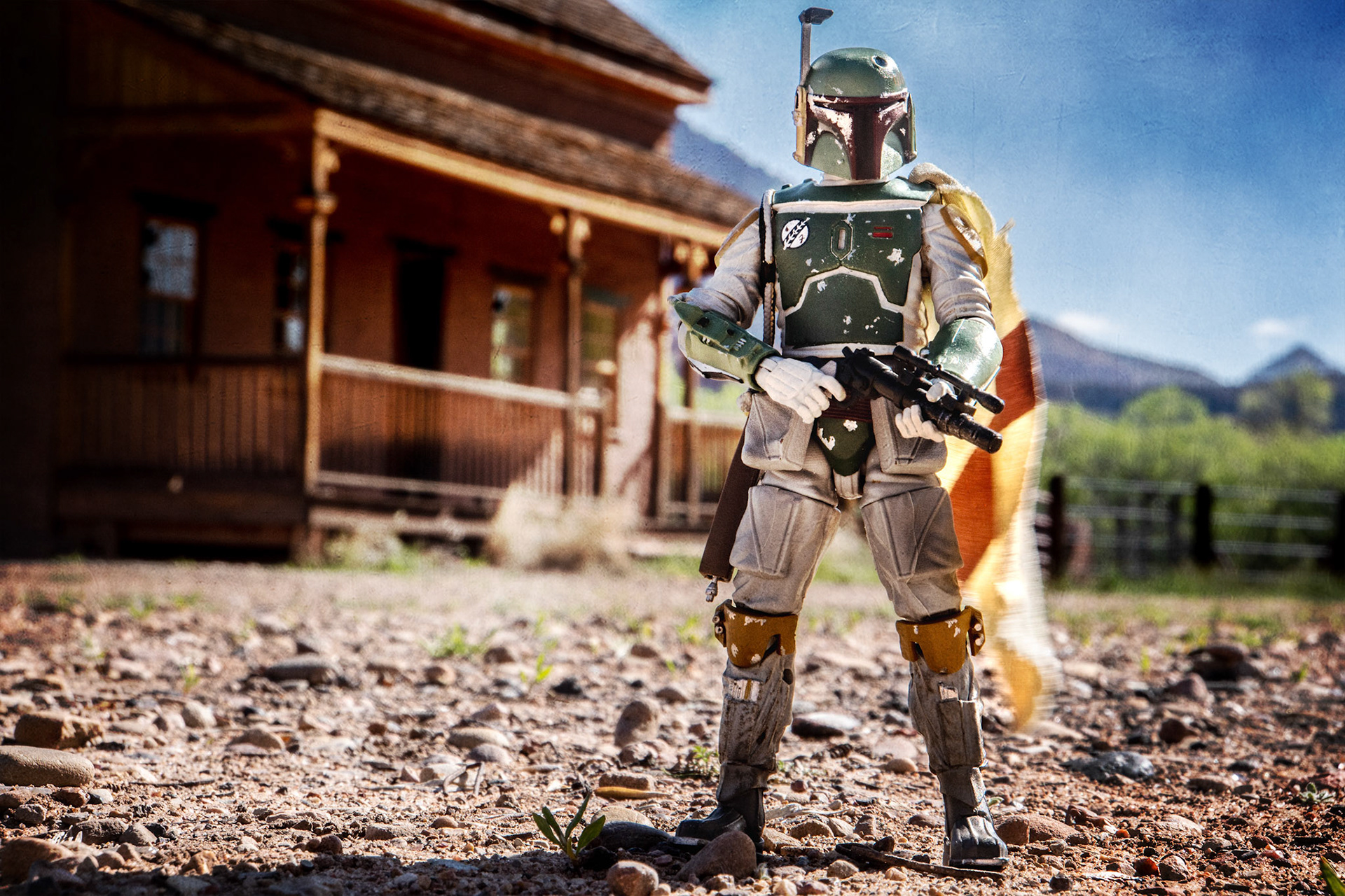 Boba Fett at Grafton Ghost Town, Utah