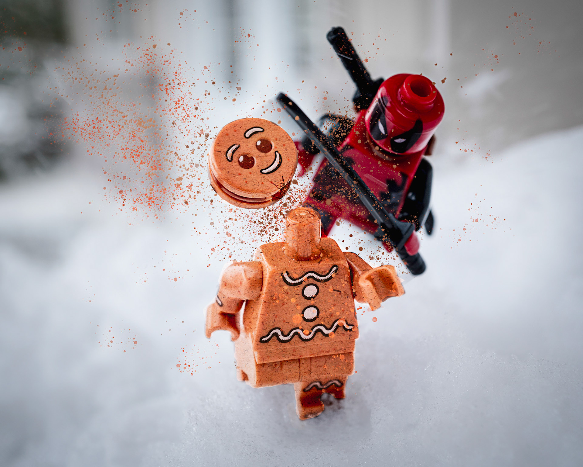 Deadpool Christmas Baking
