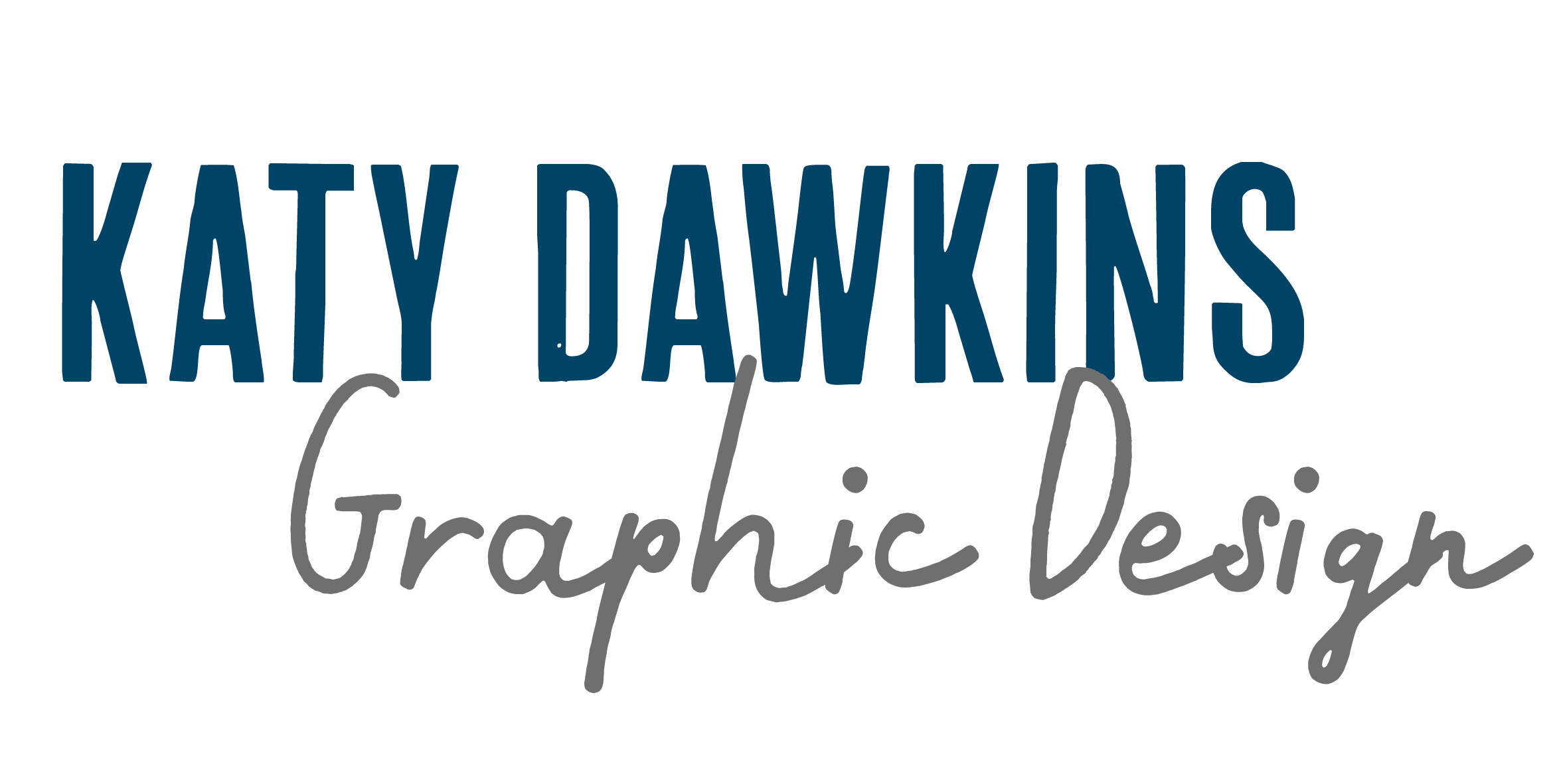Katy Dawkins Graphic design