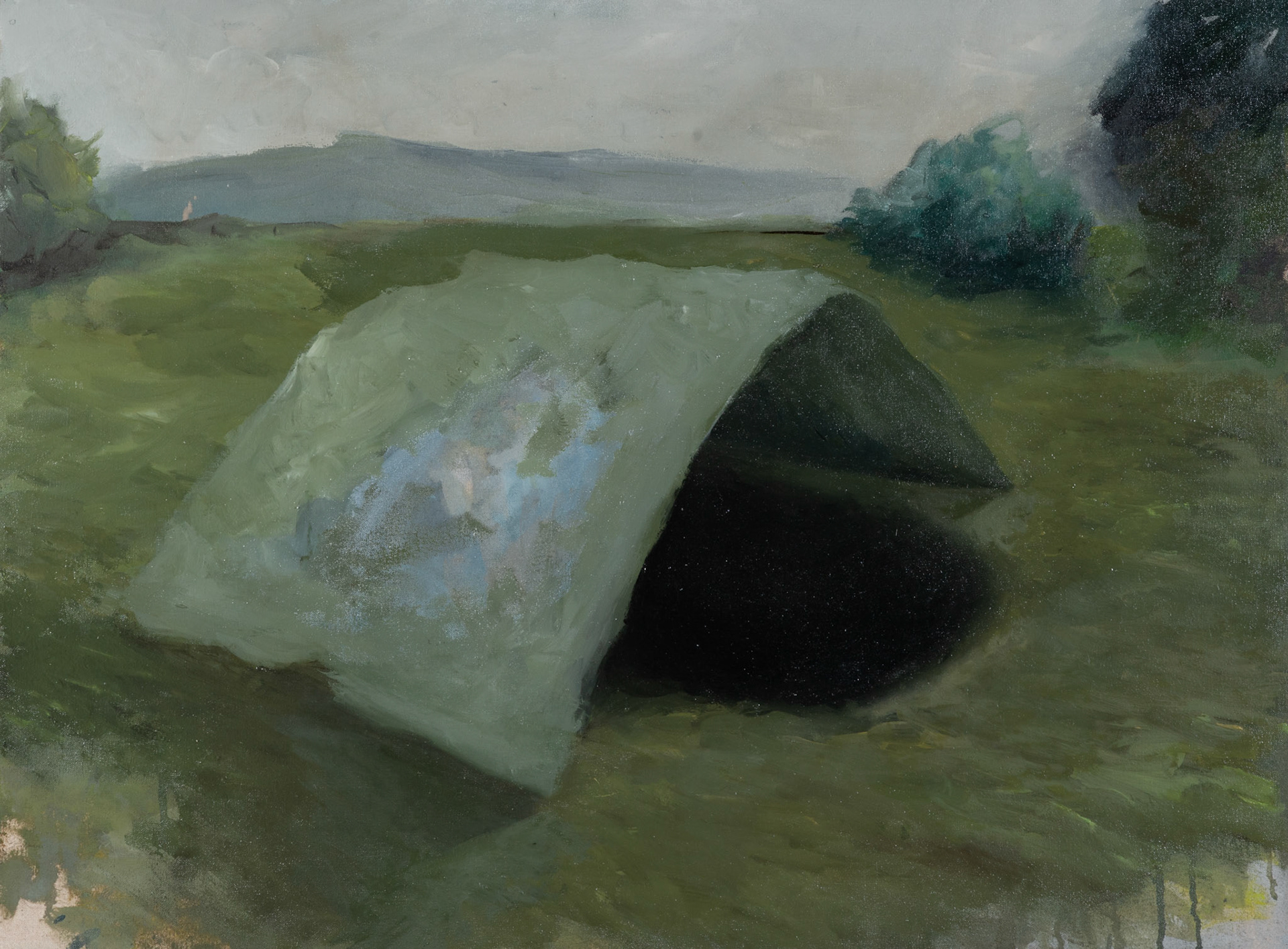 Refuge, 2016, oil on canvas, 60x81 cm