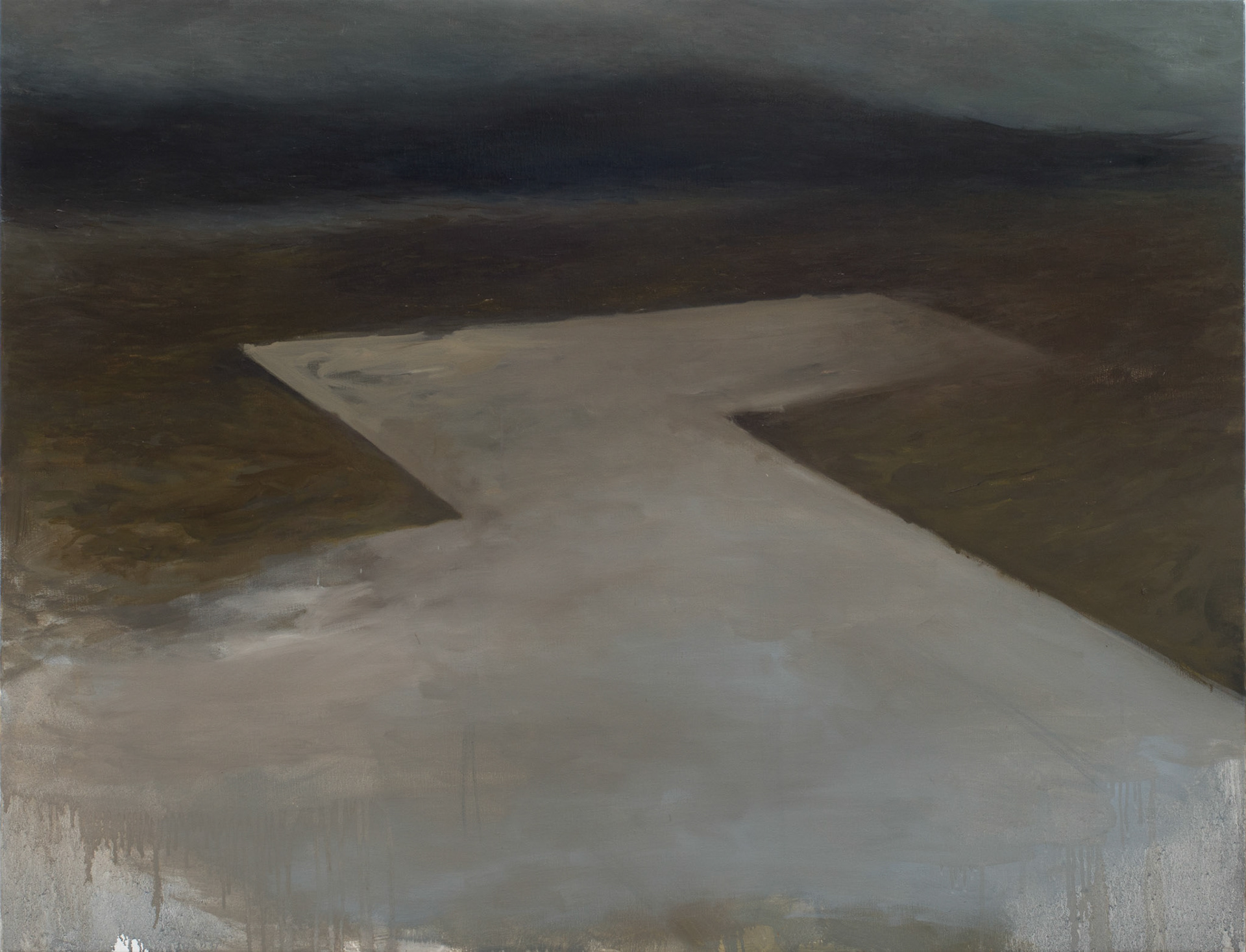 Alfacar, Granada, 2017, oil on canvas, 100x130 cm