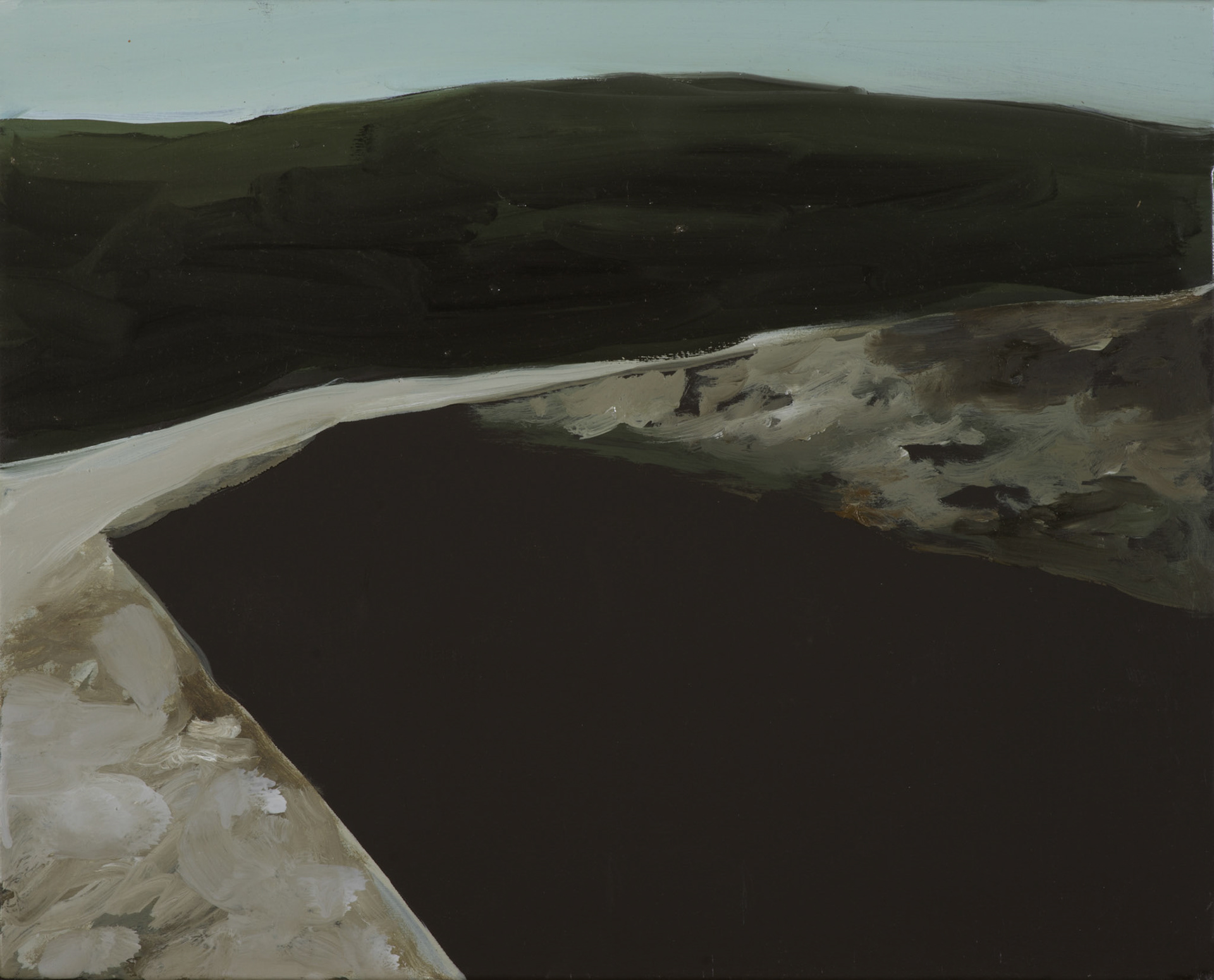 Valdelallama, León, 2015, oil on canvas, 33x41 cm