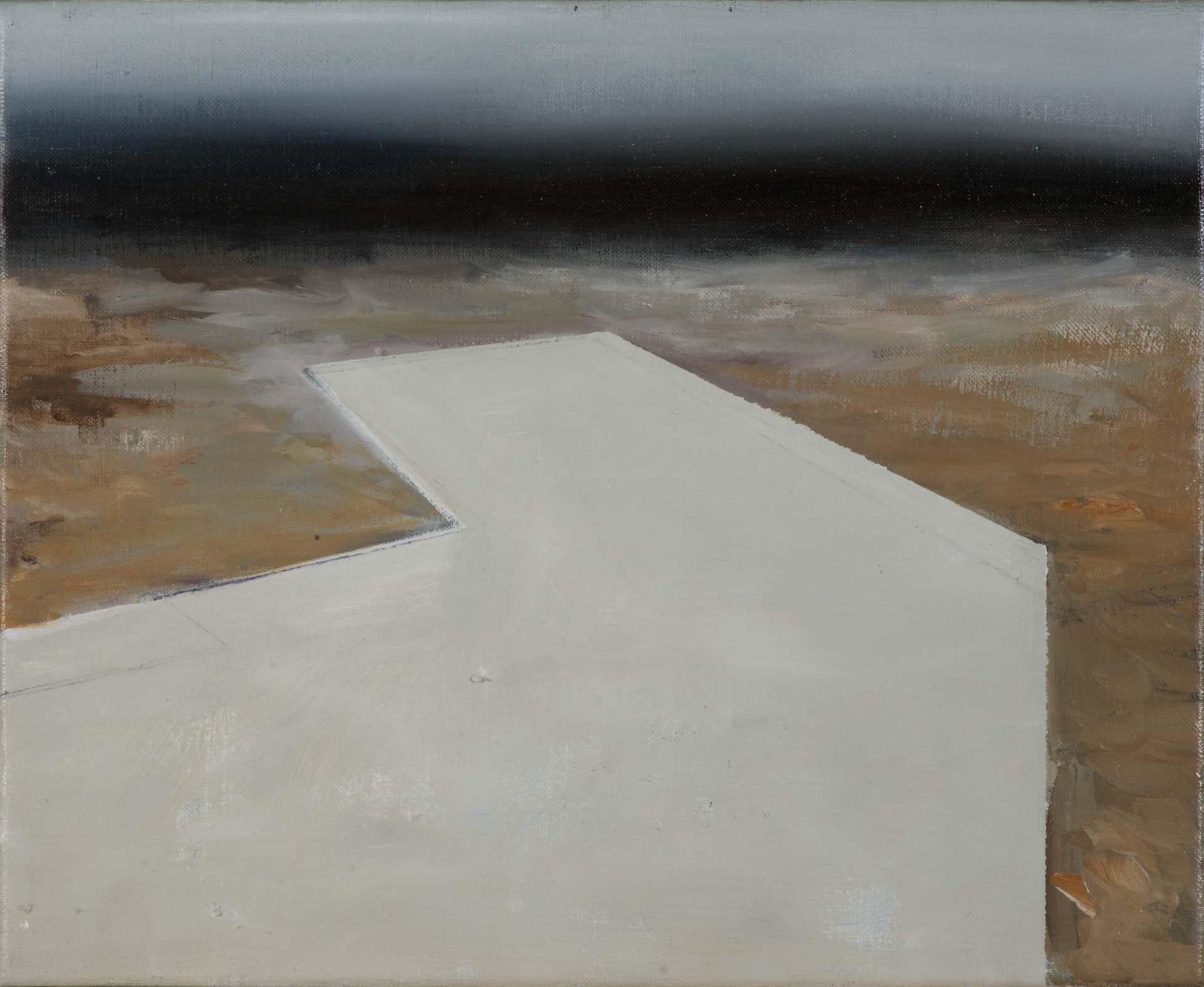 Valdemorilla, León, 2015, oil on canvas, 33x41 cm