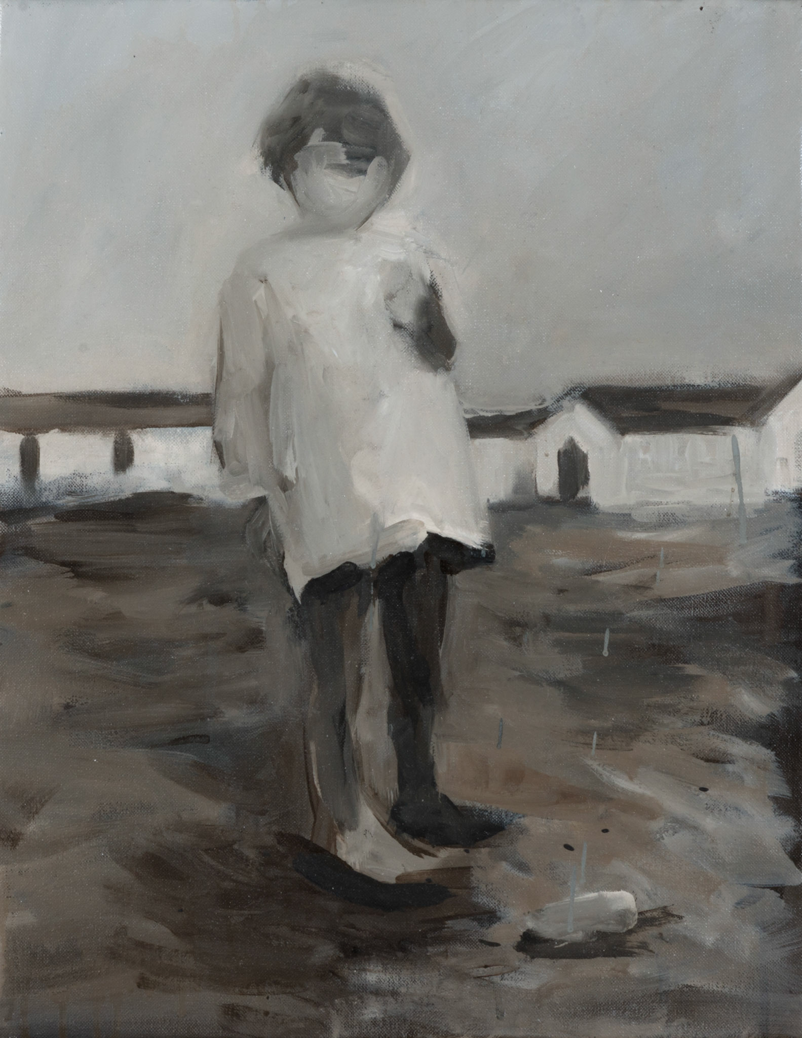 Child (Refugees VII), 2015, oil on canvas, 46x36 cm