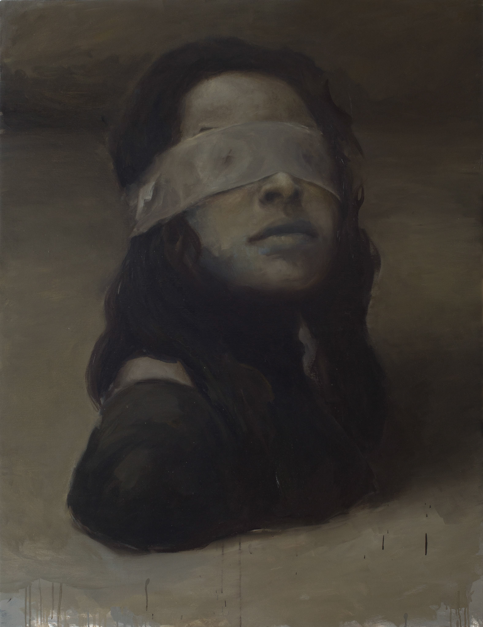 She, 2017, oil on canvas, 100x130 cm