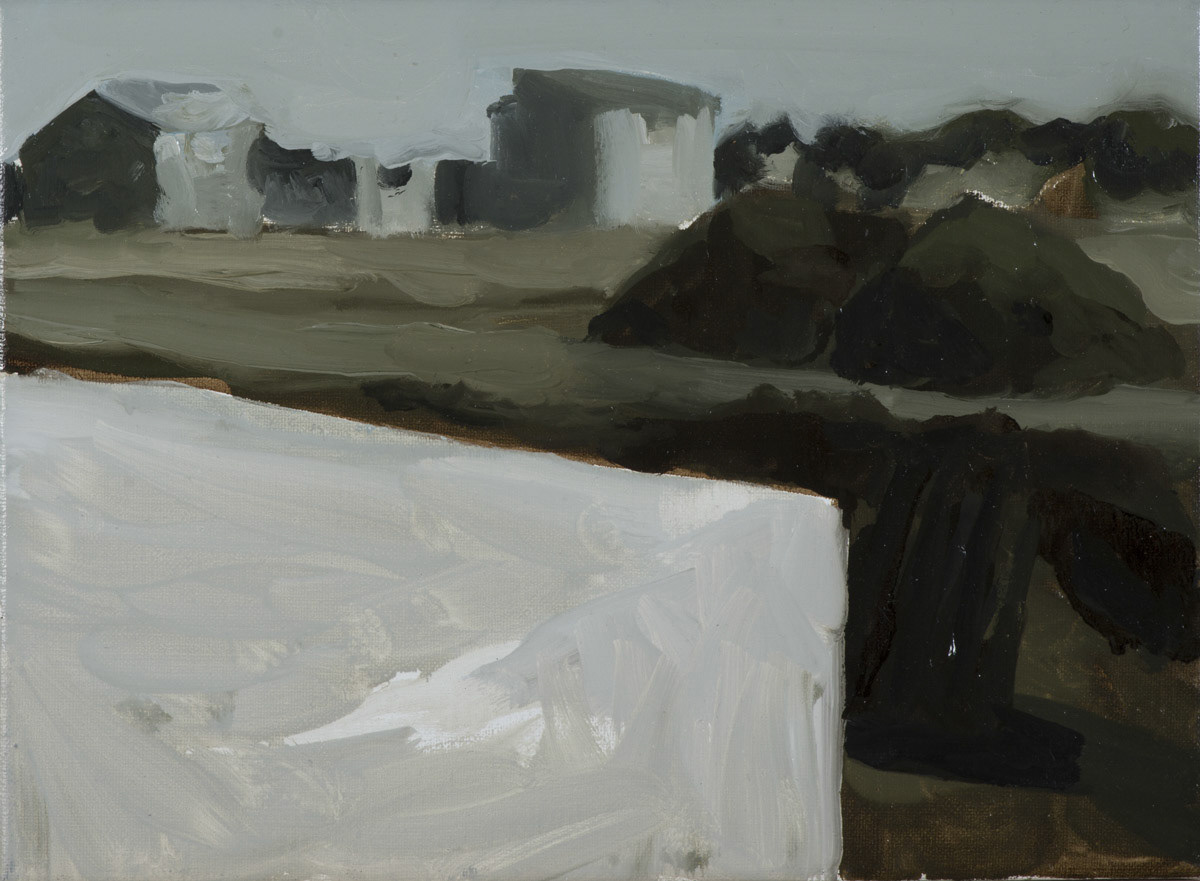 Rivesaltes, 2016, oil on canvas, 24x33 cm