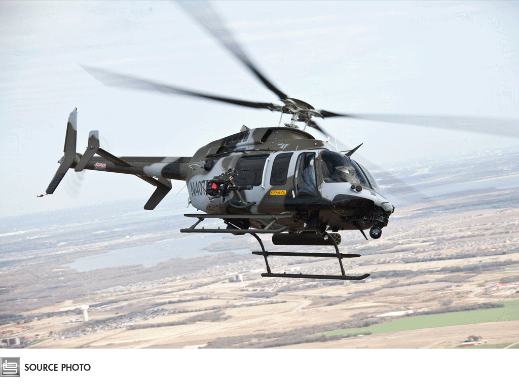 Bell Helicopter 407GT, Retouching by: Ben Gilliand, BGV Agency, bgvisual.com