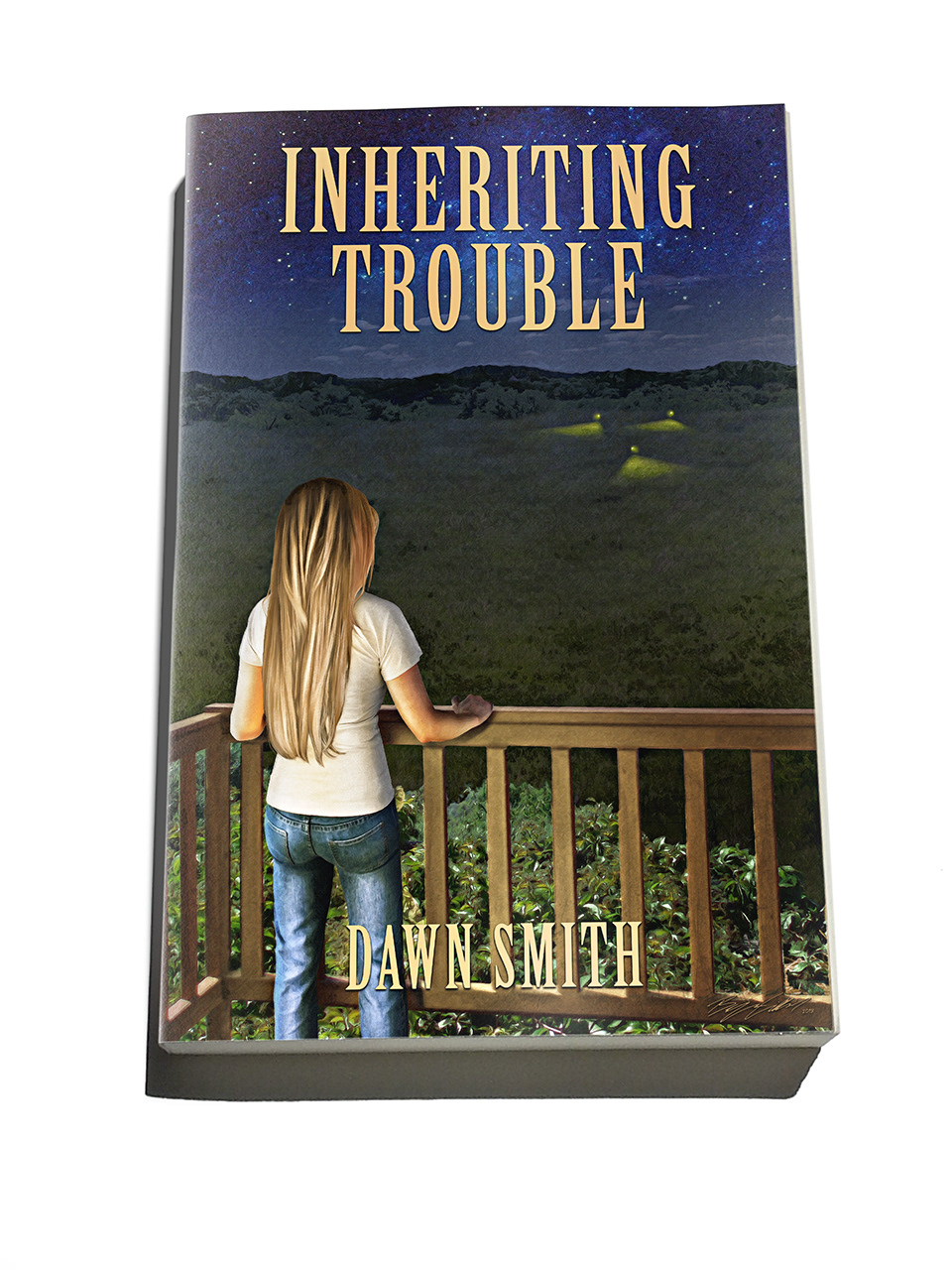Inheriting Trouble - Novel by Dawn Smith - Illustration by: Ben Gilliand, BGV Agency, bgvisual.com