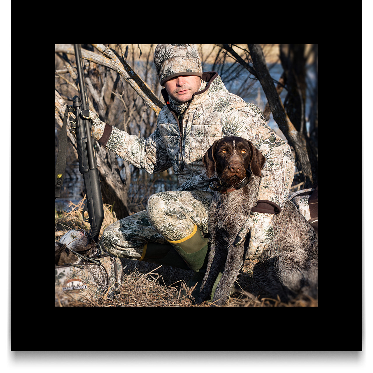 GameGuard Outdoors - Duck Hunting - Model Photography by Ben Gilliand, BGV Agency, bgvisual.com