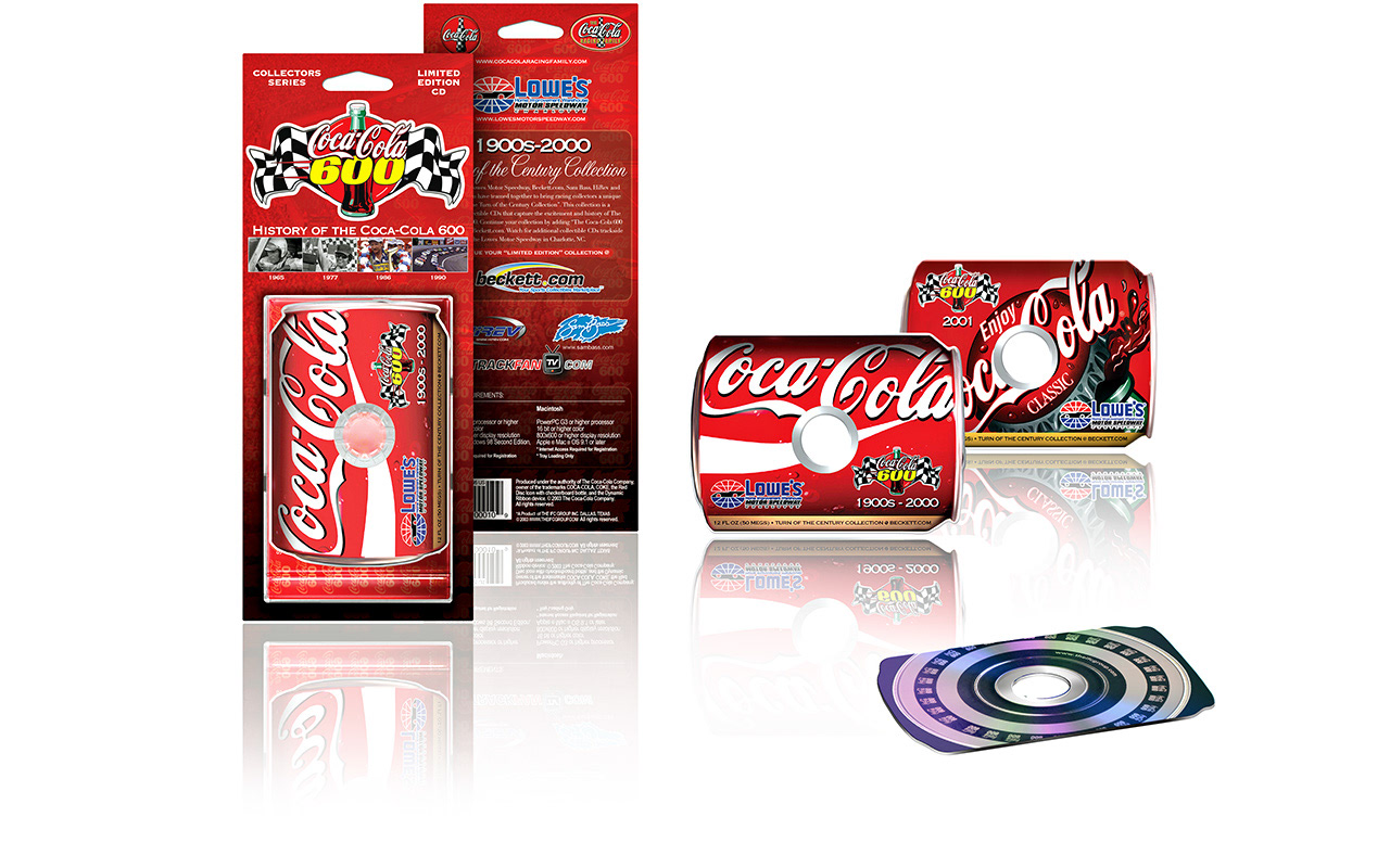 Coca-Cola Racing Family Limited Edition Collectors Pack by Creative Director: Ben Gilliand, BGV Agency, bgvisual.com