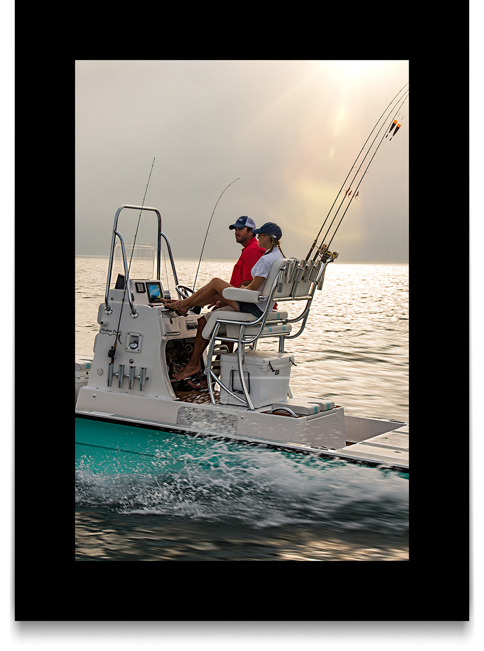 GameGuard Outdoors - Sportfishing Lifestyle - Model Photography by Ben Gilliand, BGV Agency, bgvisual.com