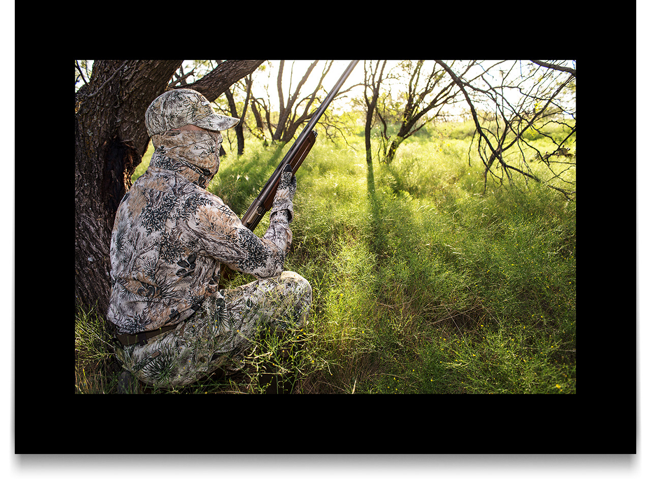 GameGuard Outdoors - Turkey Hunting Model Photography by Ben Gilliand, BGV Agency, bgvisual.com