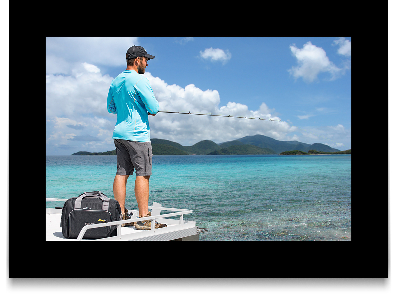 GameGuard Outdoors - Bone Fishing - Model Photography by Ben Gilliand, BGV Agency, bgvisual.com