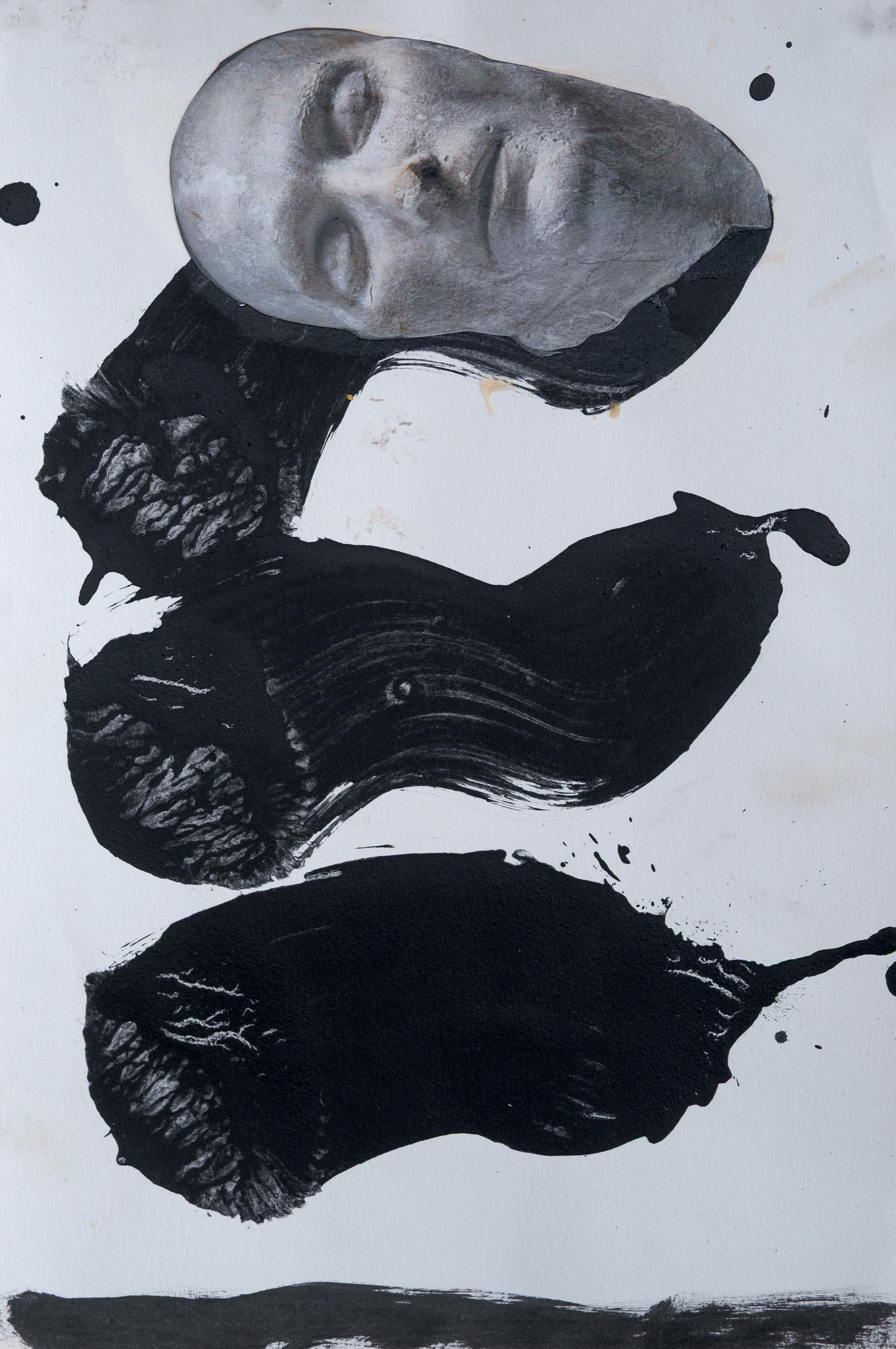 Napoleón, 2020  |  Mixed media  |  18" x 12"