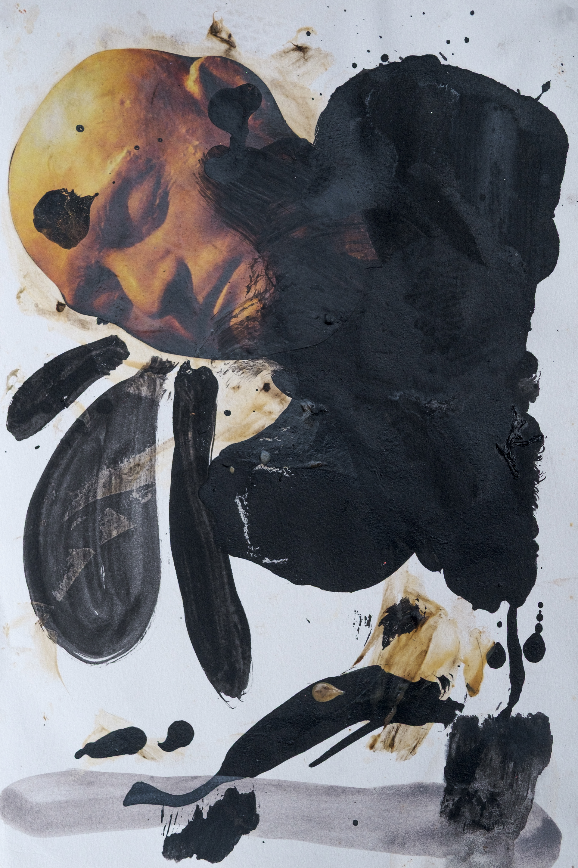 Something to say, 2020  |  Mixed media|  18" x 12"