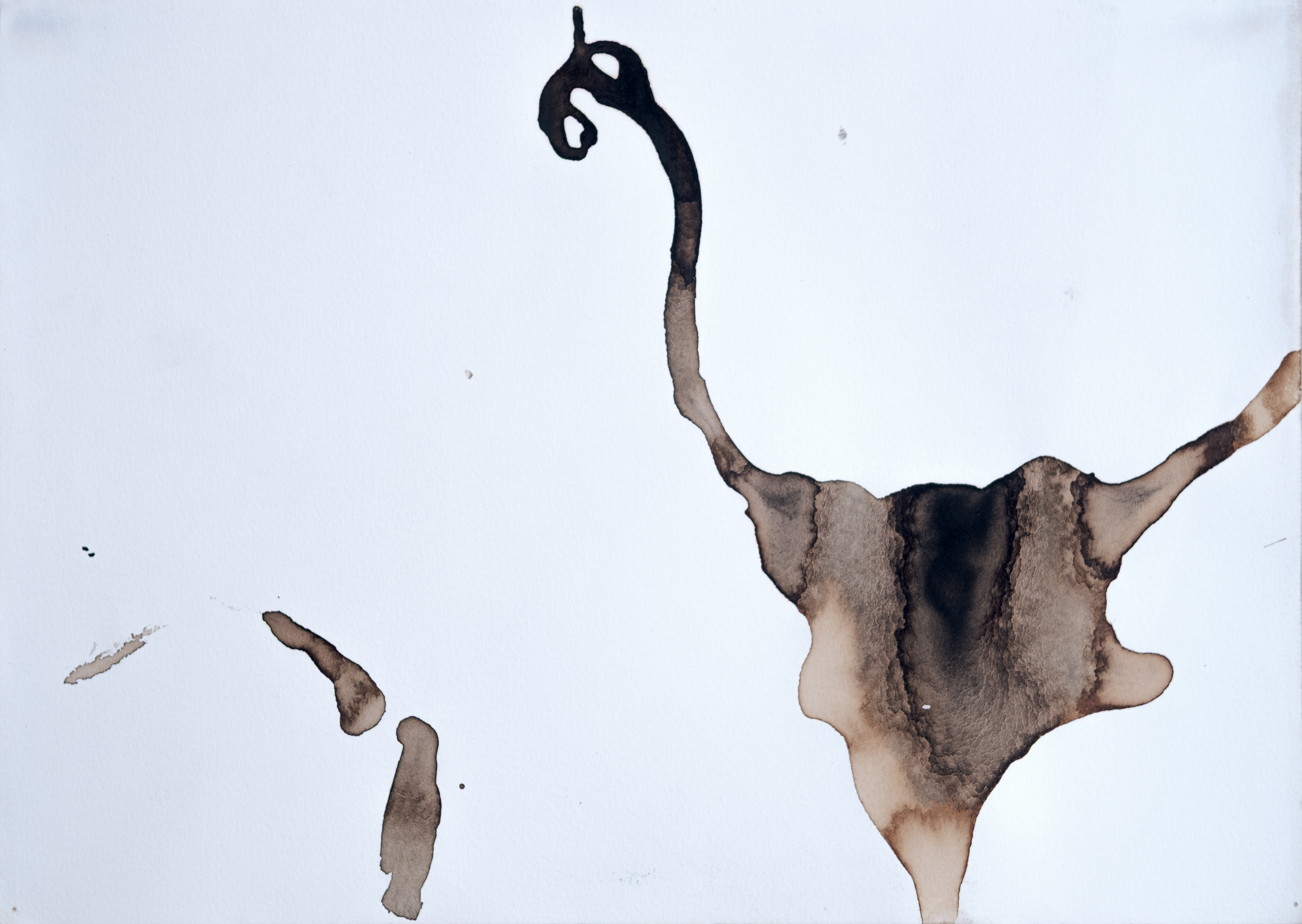 "Alchemical processes X", 1993  |  Mixed media on paper  |  10" x 14"