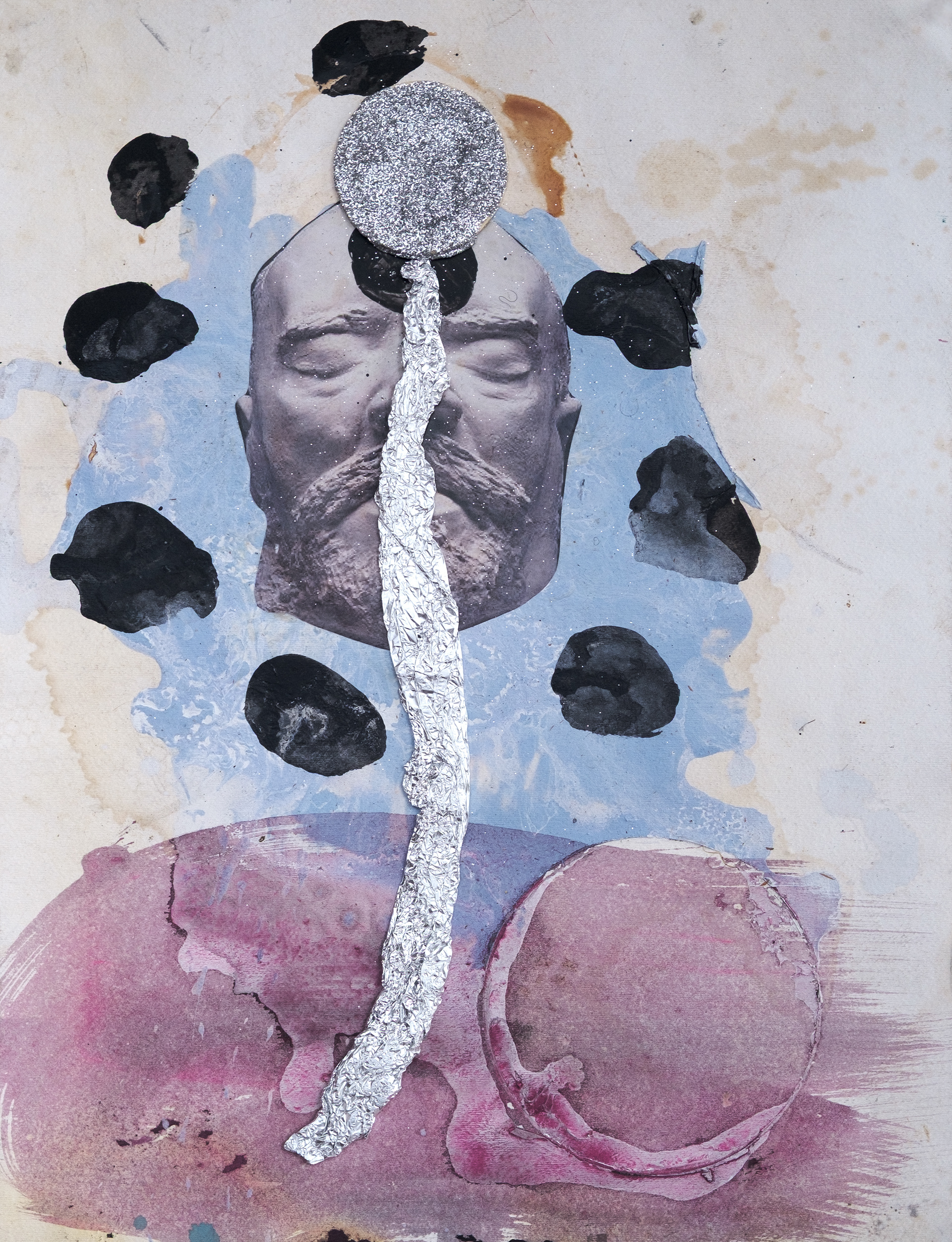 Emanation  |  Mixed media  |  23.5" x 18"