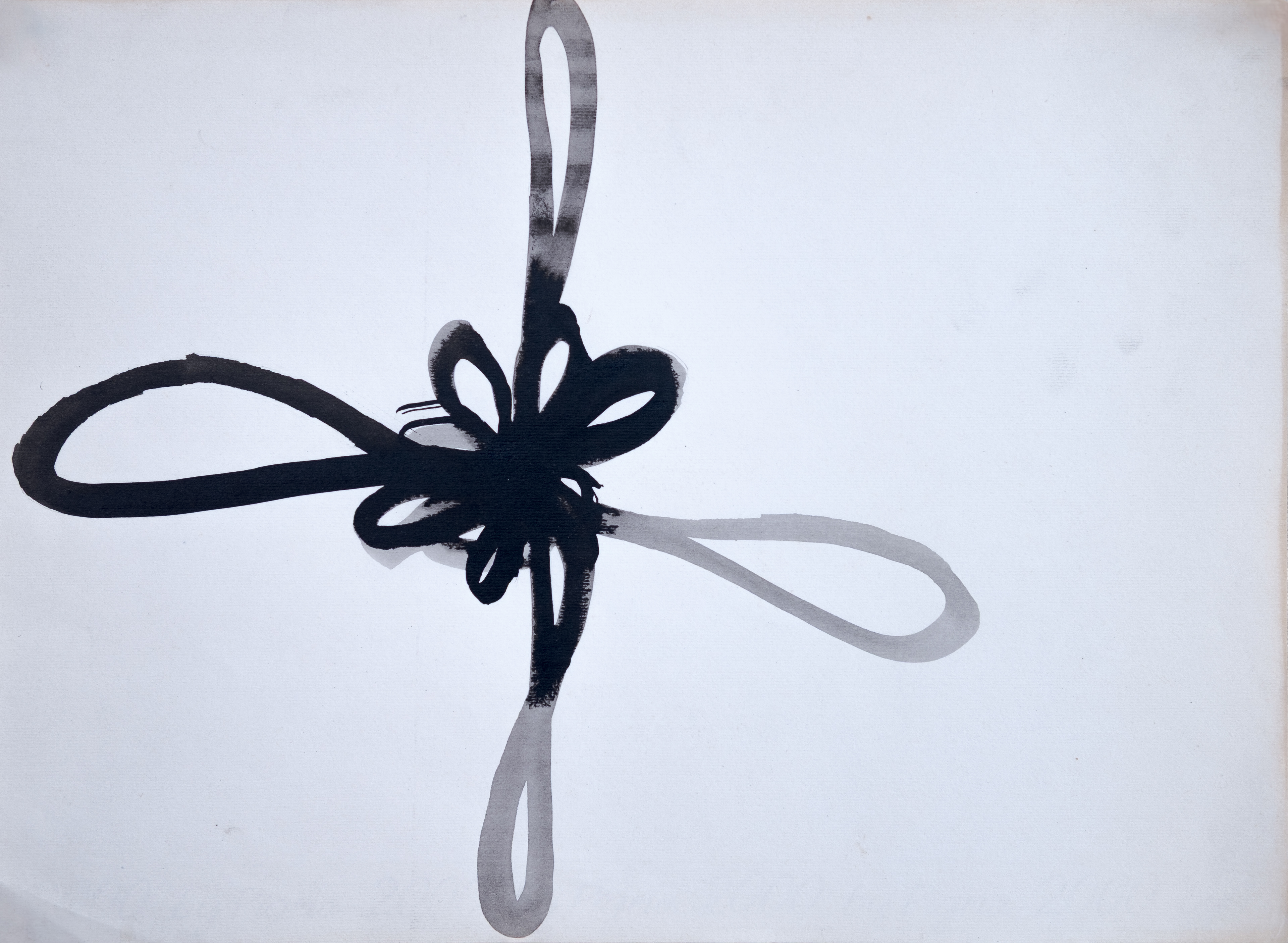 "Becoming III", 1992  Acrylic on paper 9.3" x 12.8"