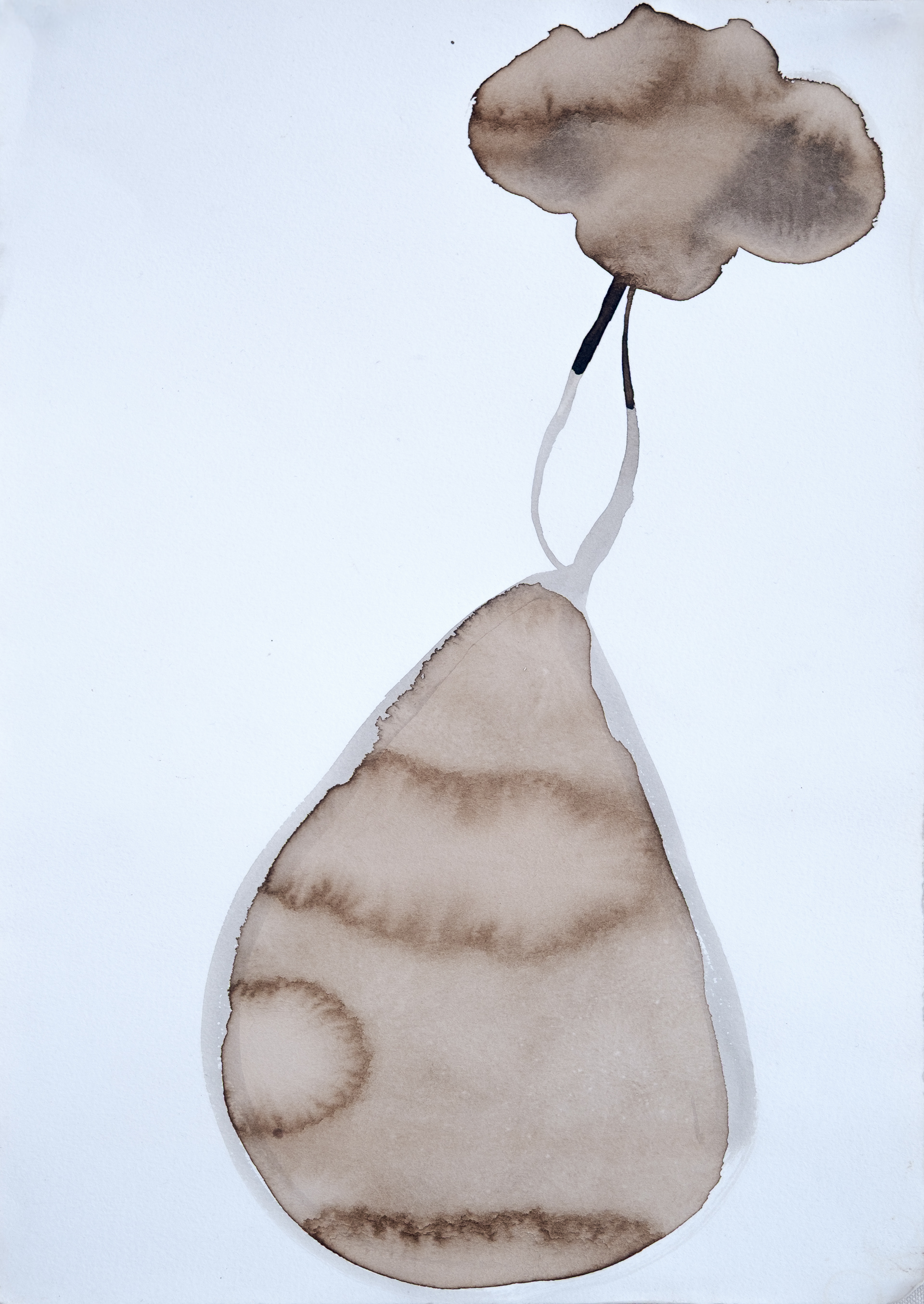 "Alchemical processes VIII", 1993  |  Mixed media on paper  |  14" x 10"