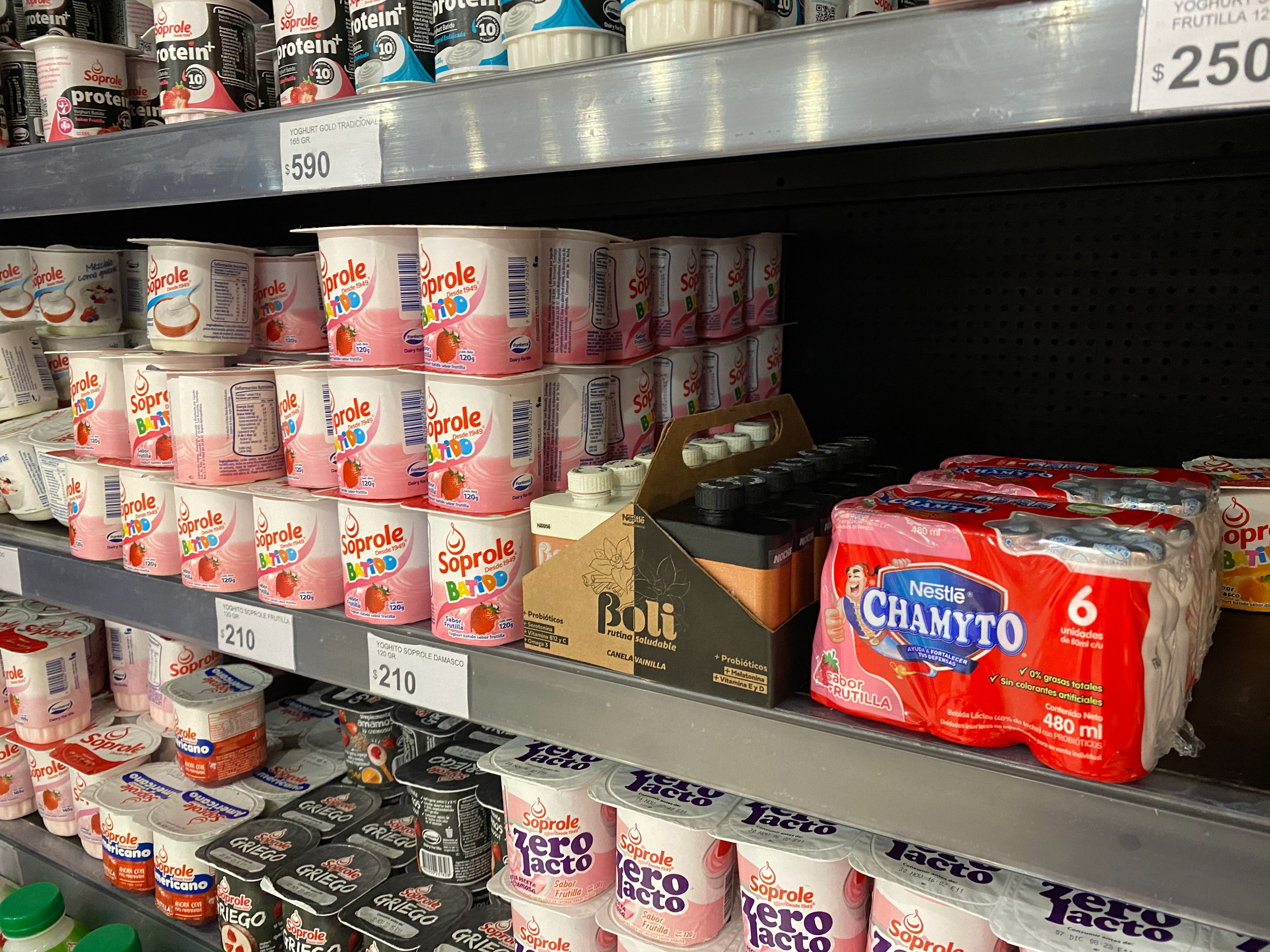 Boli 14 pack placement in local supermarket.