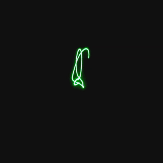 Curve appears cut due to video camera FPS limitations. Real life demonstrations show continuous curves.