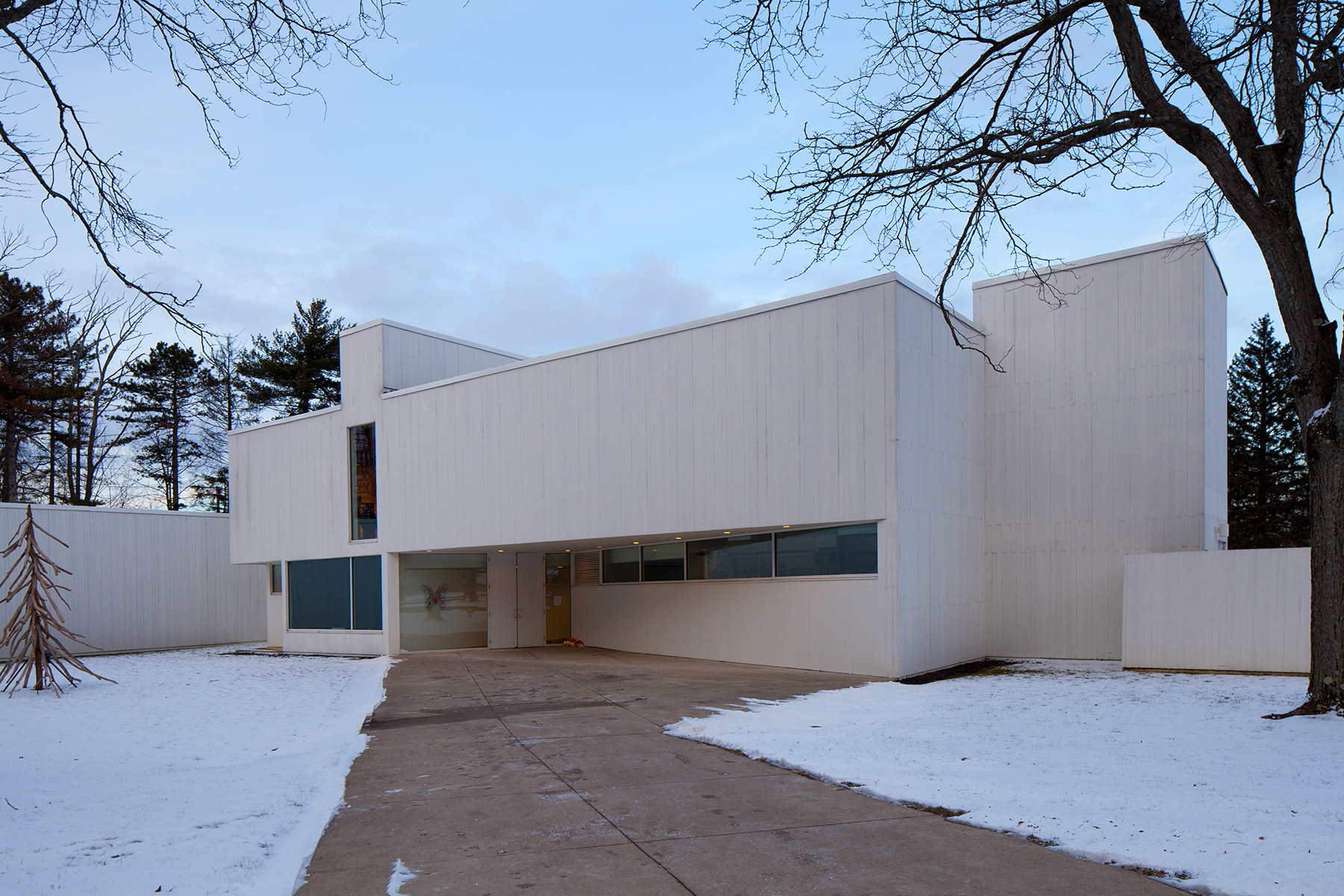 Exteriors for Mansfield Art Center