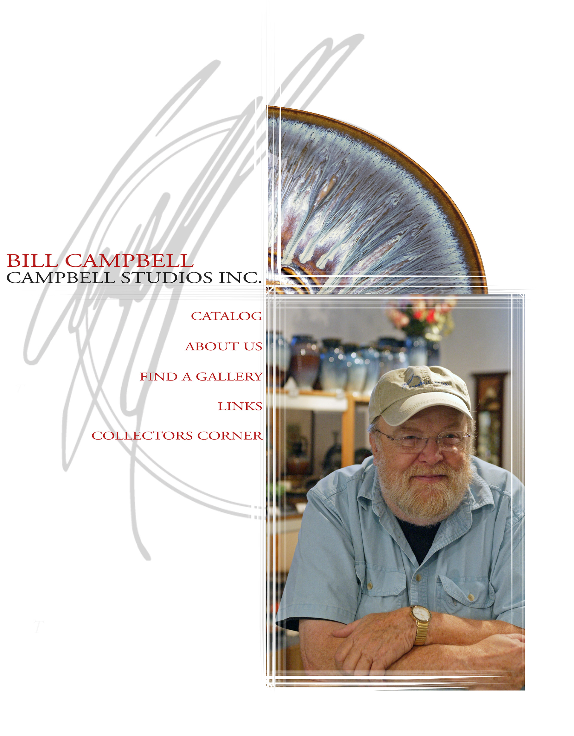 Ad Design for Campbell Pottery
