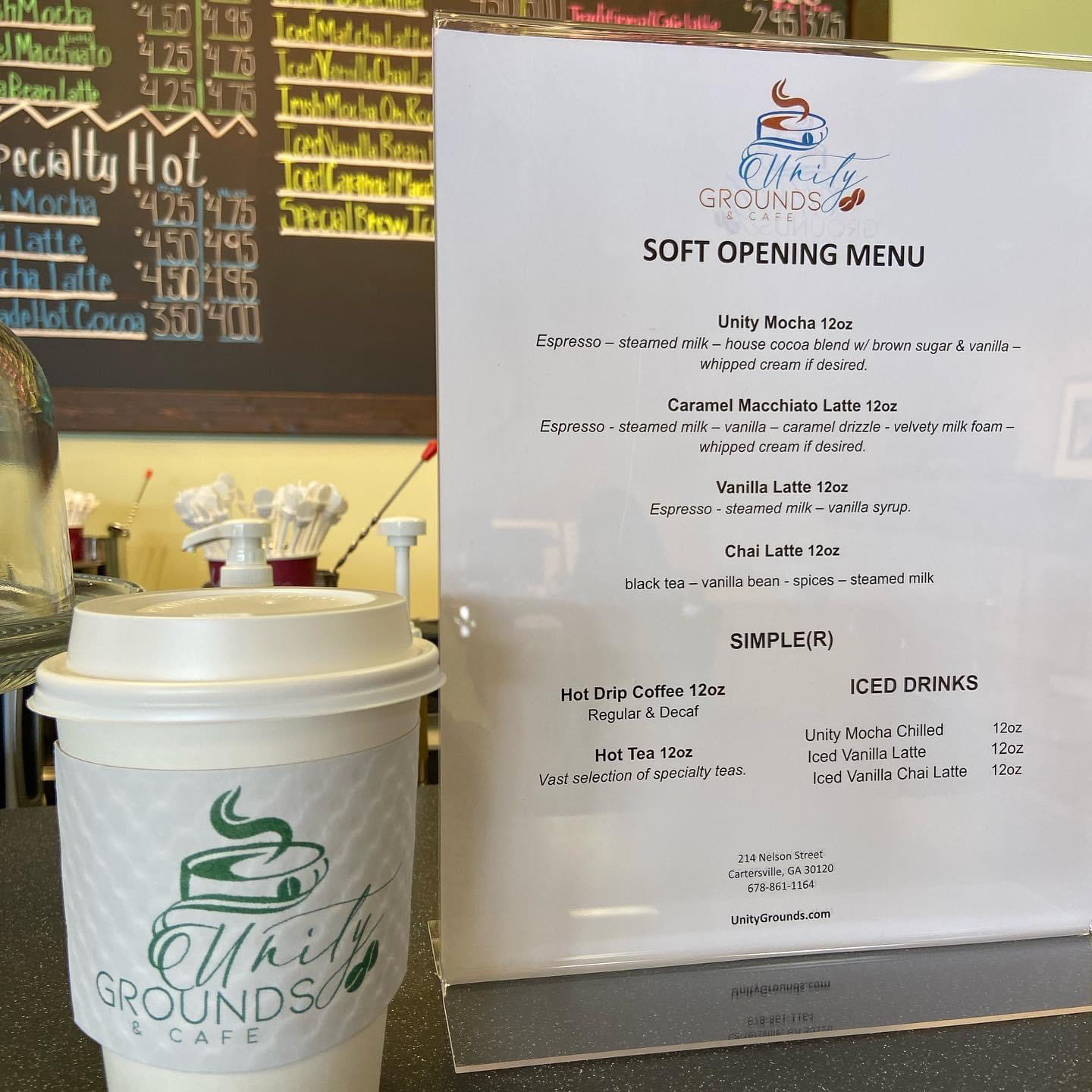 Logo Design (Menu not designed by me)