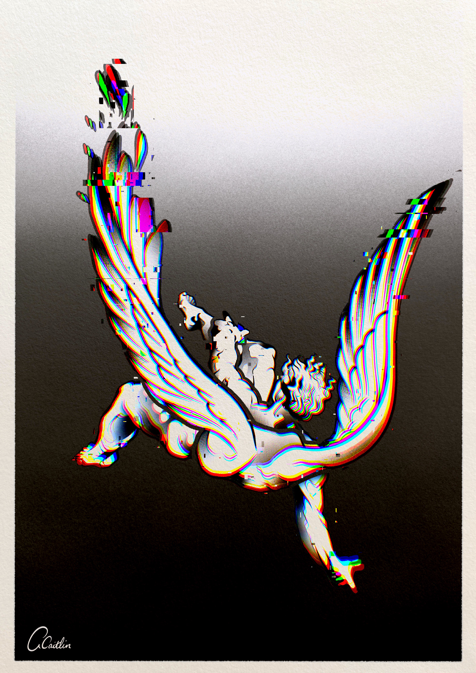 Inktober prompt: Angel