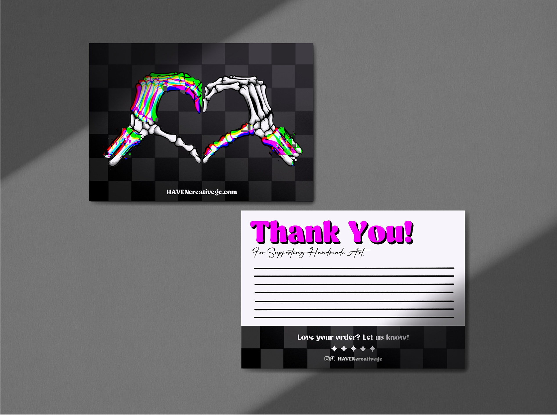 HAVENcreativegc “Thank You” Cards