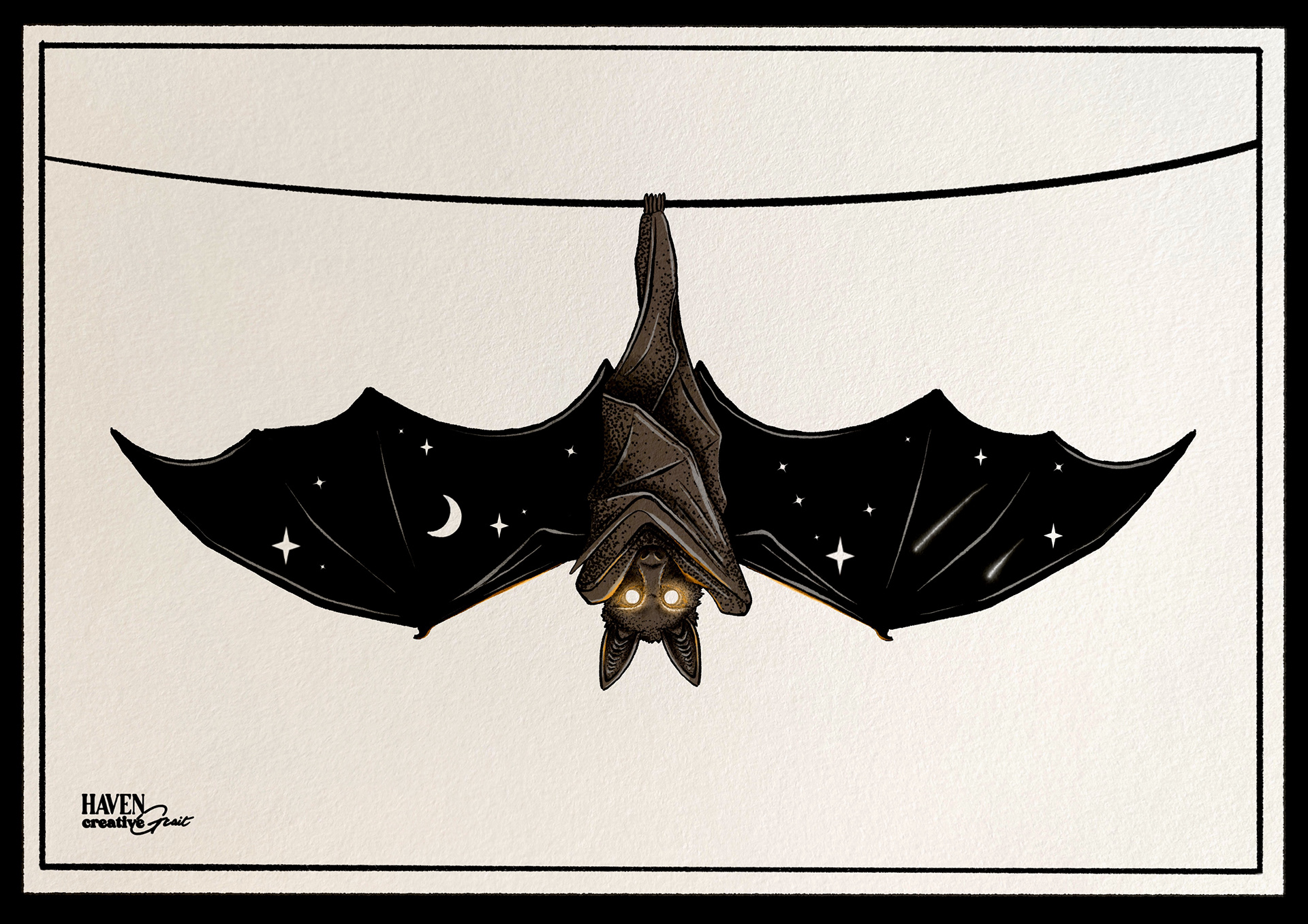 Inktober prompt: Bat