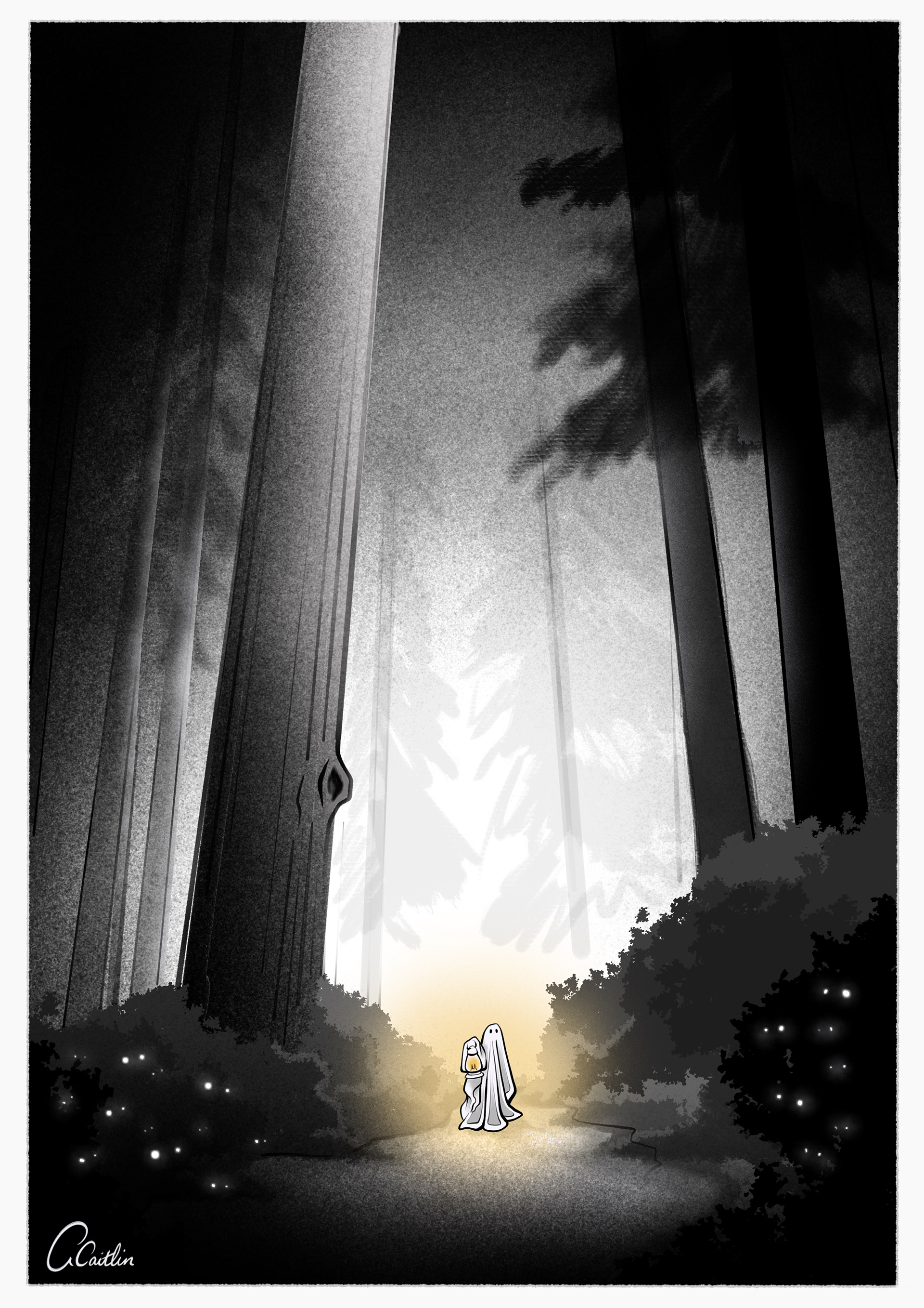 Inktober prompt: Wander