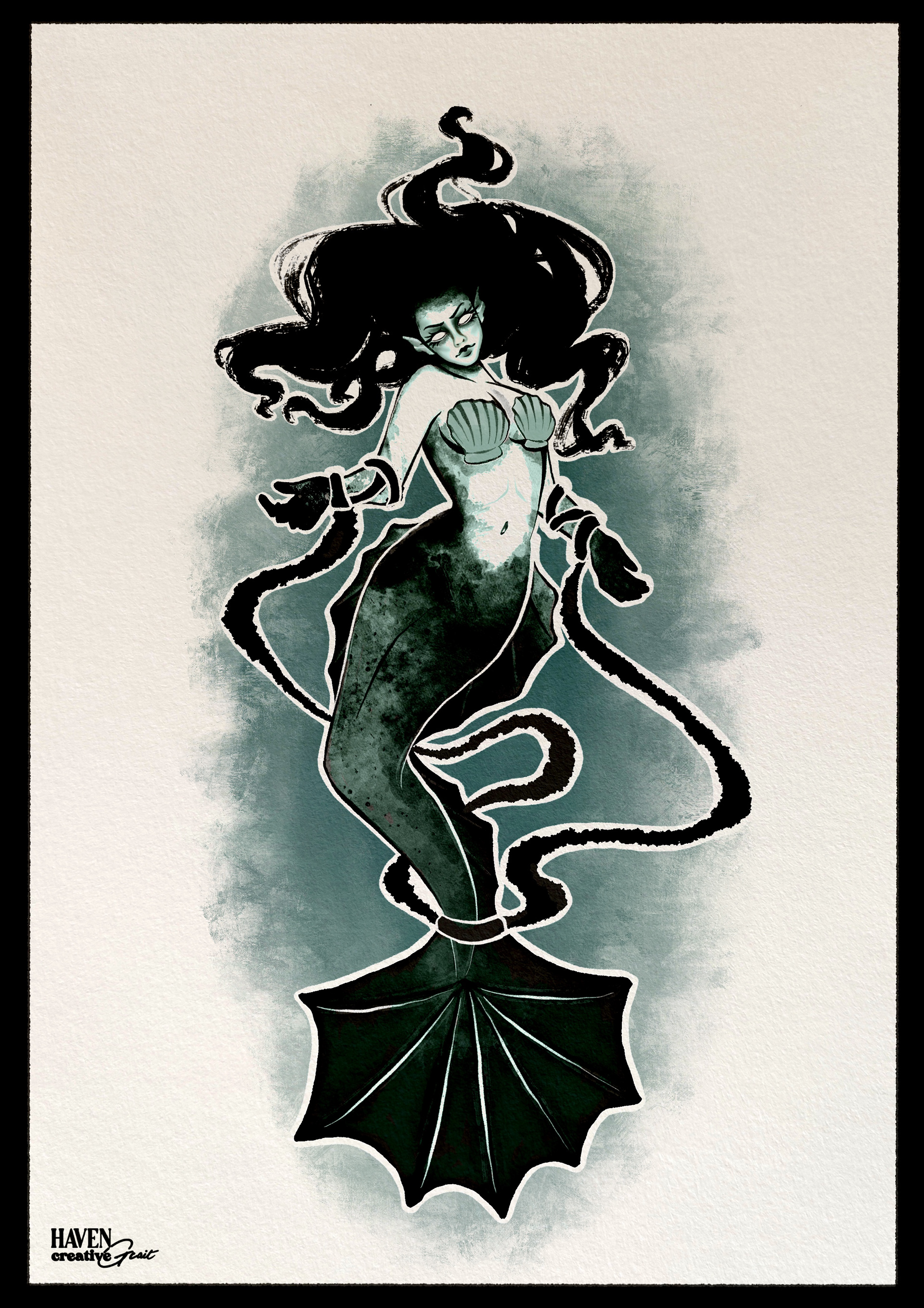 Inktober prompt: Scallop